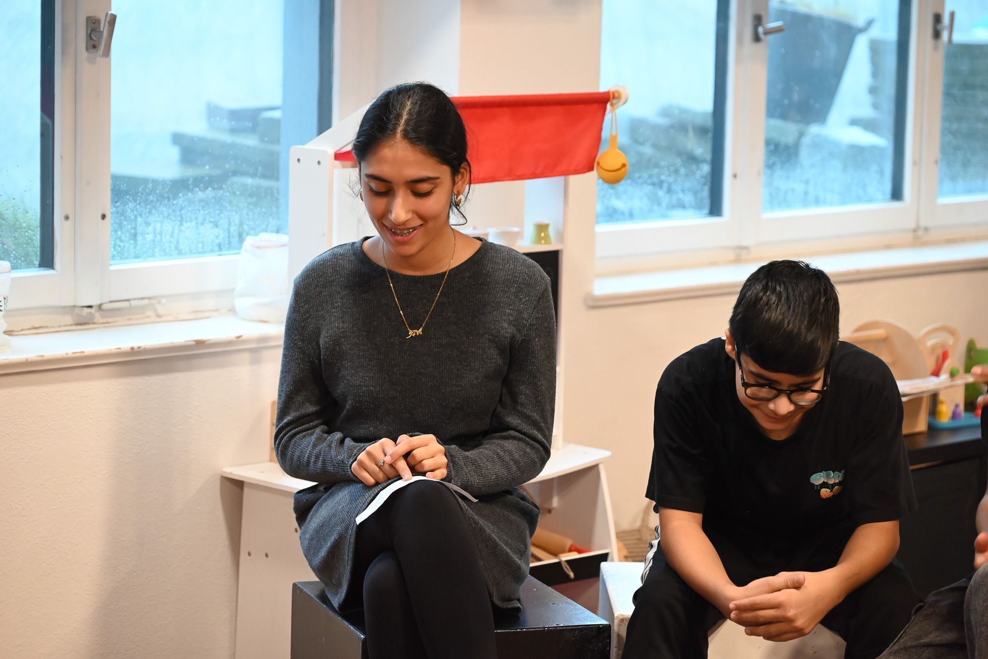 Ein Mädchen hat sich sogar überlegt, wie Lustenau attraktiver werden könnte. Sie schlägt die Eröffnung eines Katencafés vor. 