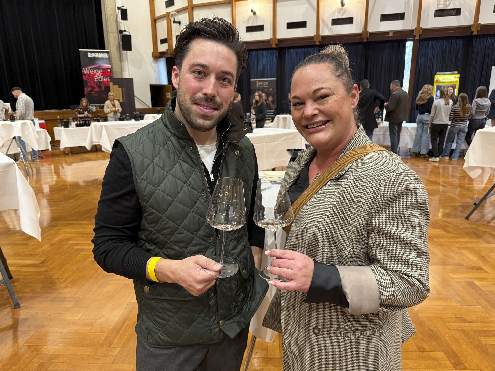 Marion Madlener und Daniel Charec von Wine & Beyond