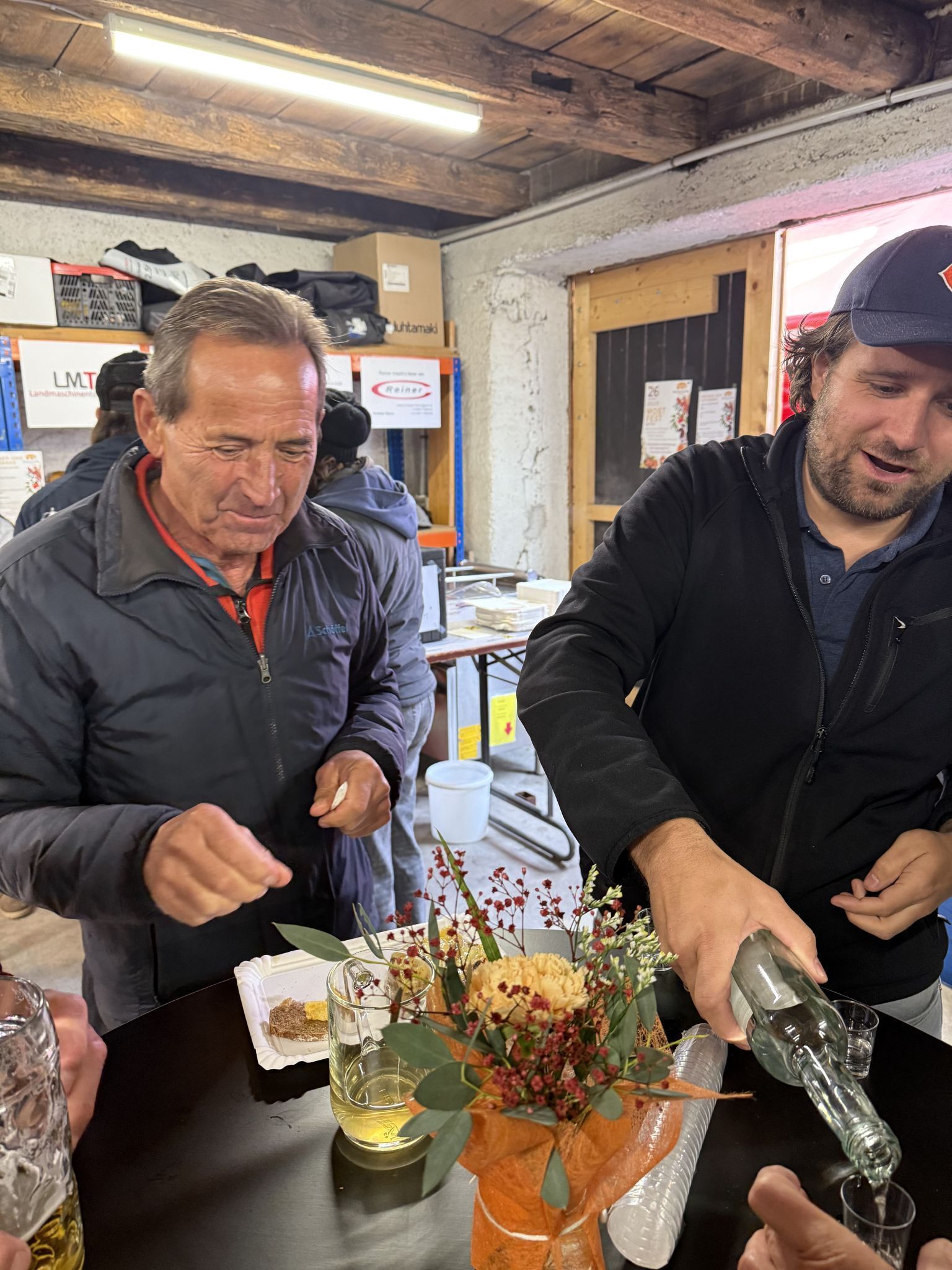 Wilfried und Obmann Matthias