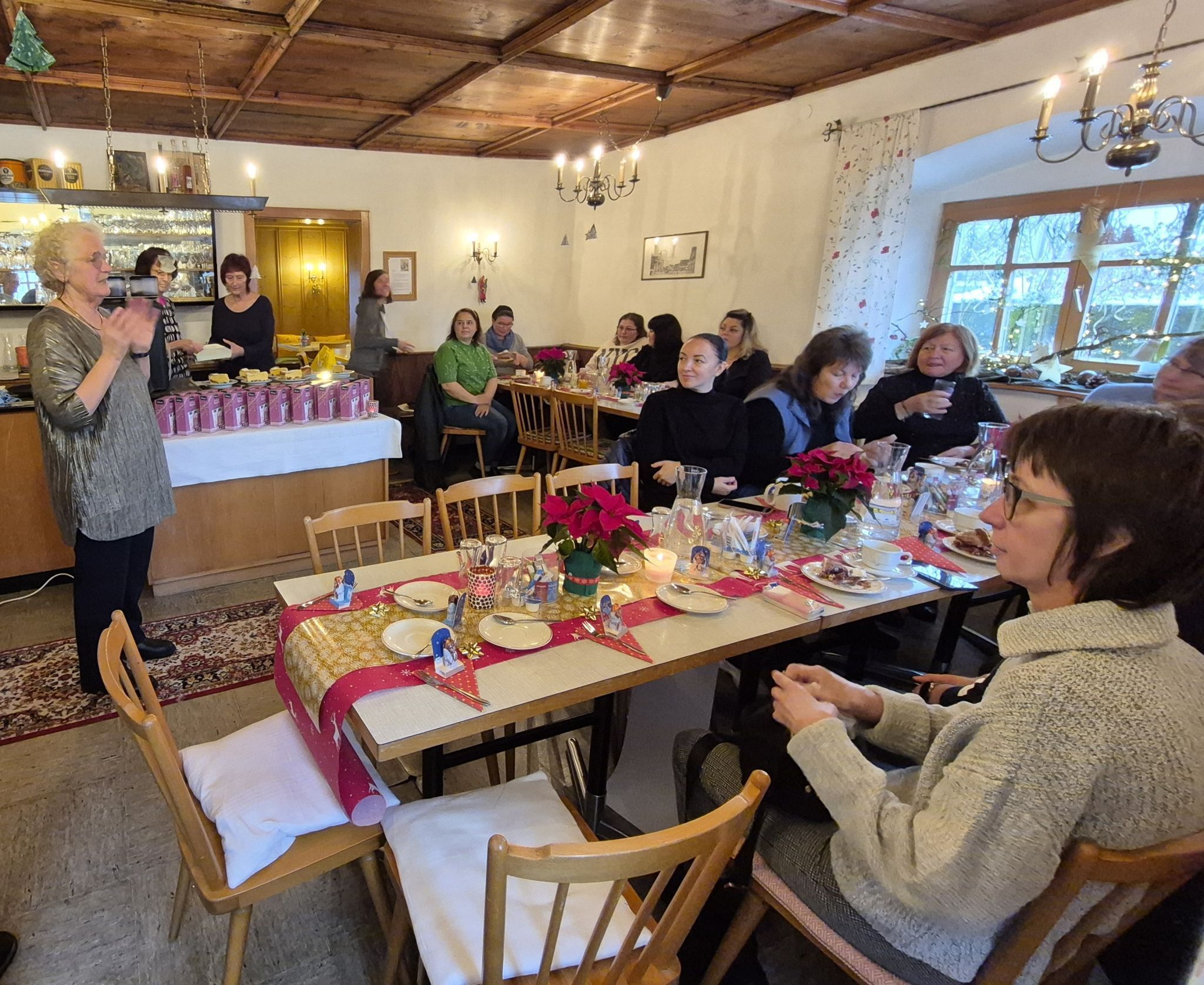 Letzter Treff für dieses Jahr: Danke zu sagen war angesagt. 