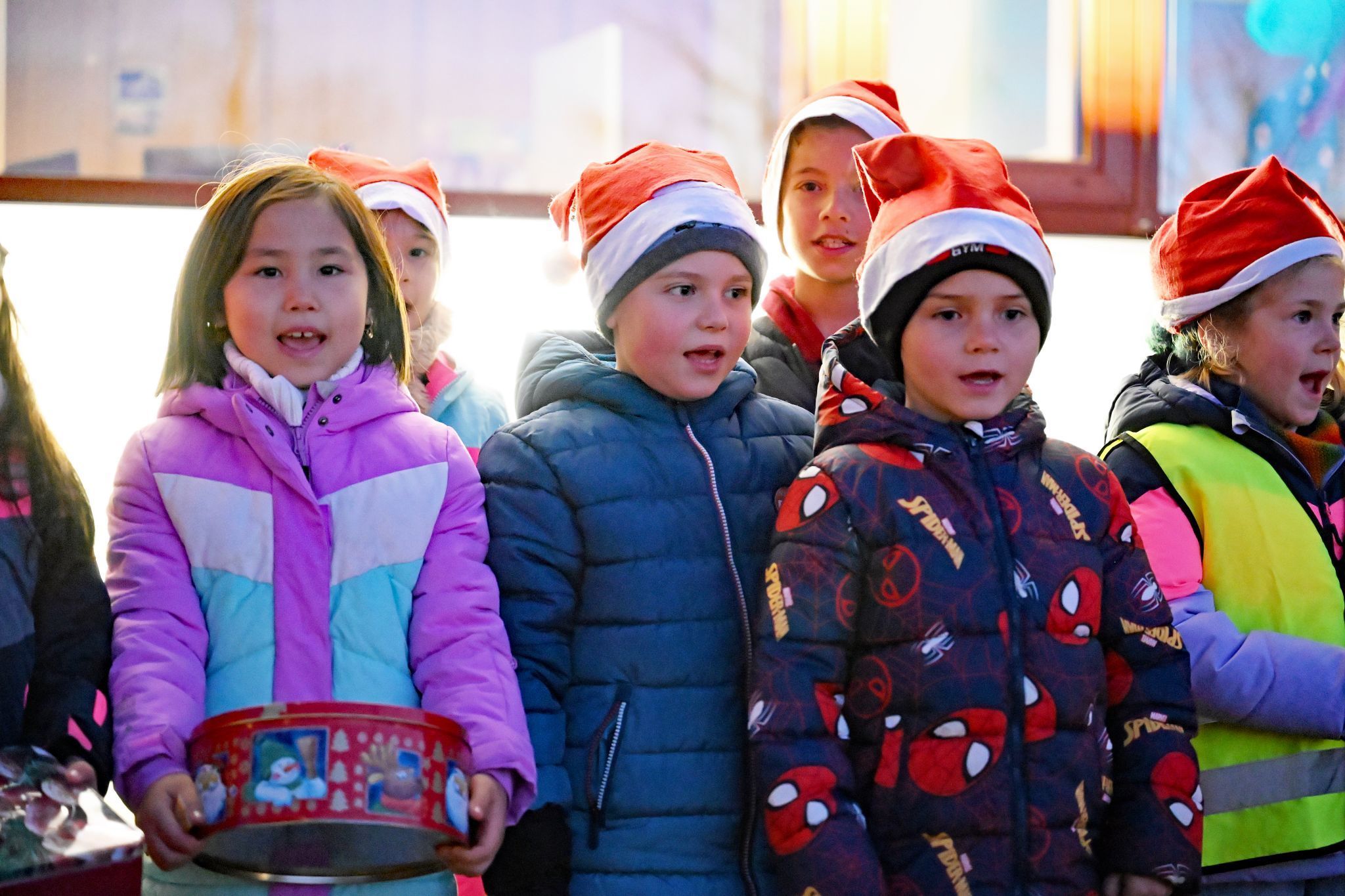 Voller Einsatz: Die Kinder standen stolz auf der Bühne.