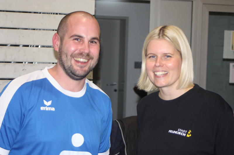 Stadträtin Julia Bechtold und Florian Hintringer im Talk. 