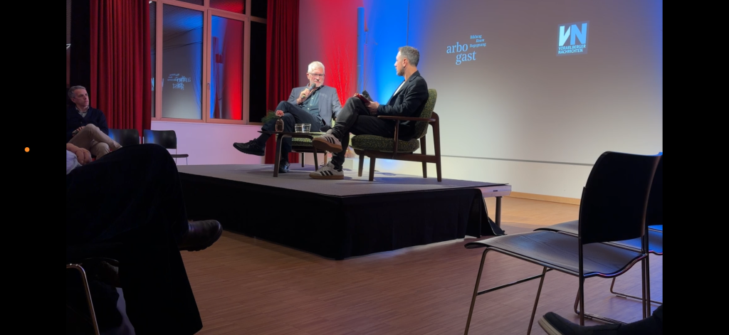 Im Dialog mit VN-Kommentator Harald Walser