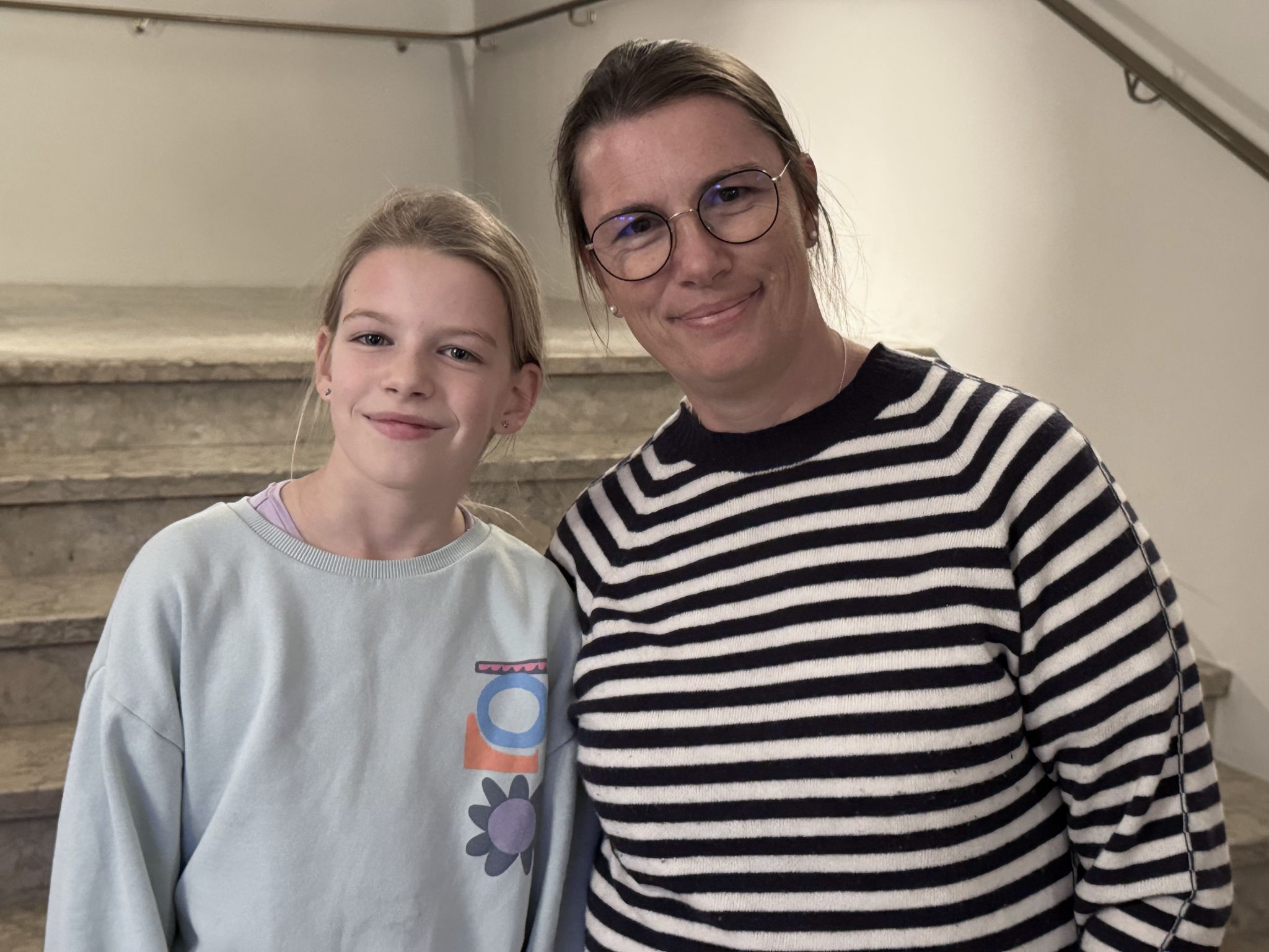 Melanie Schellheimer mit Tochter Mia.