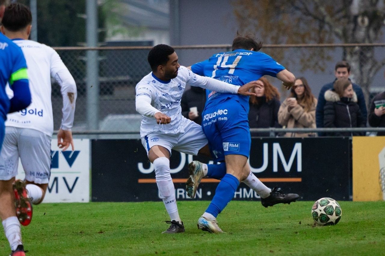 Alexander Huber hatte viel Ballbesitz.