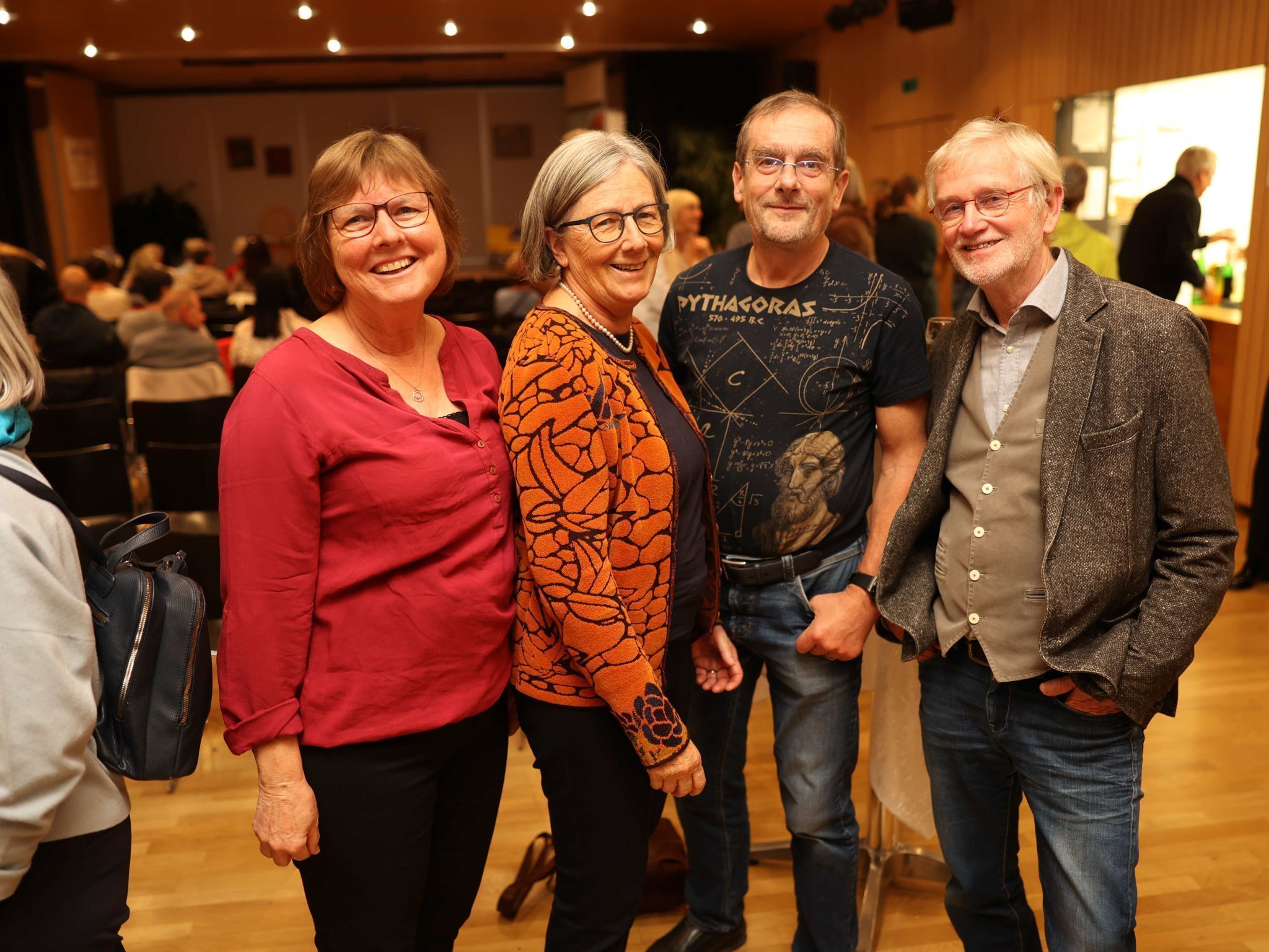 Astrid Menia, Gaby Amann-Goop, Wolfgang Boese und Werner Amann.