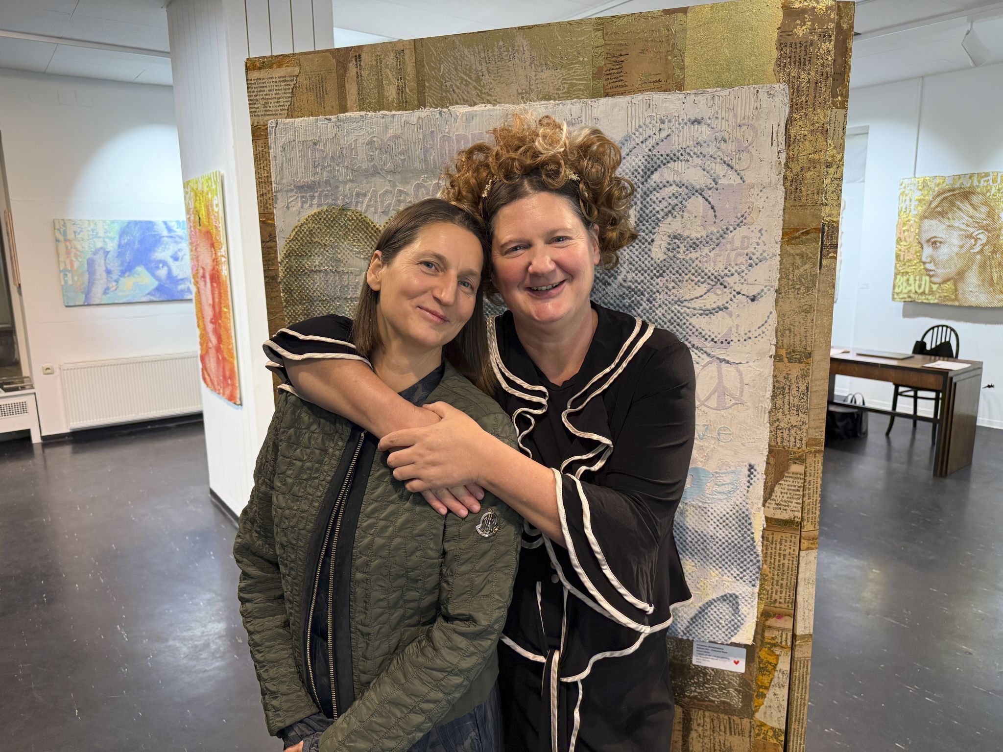 Gut gelaunt kamen Franziska Frischknecht und Rhea Standke