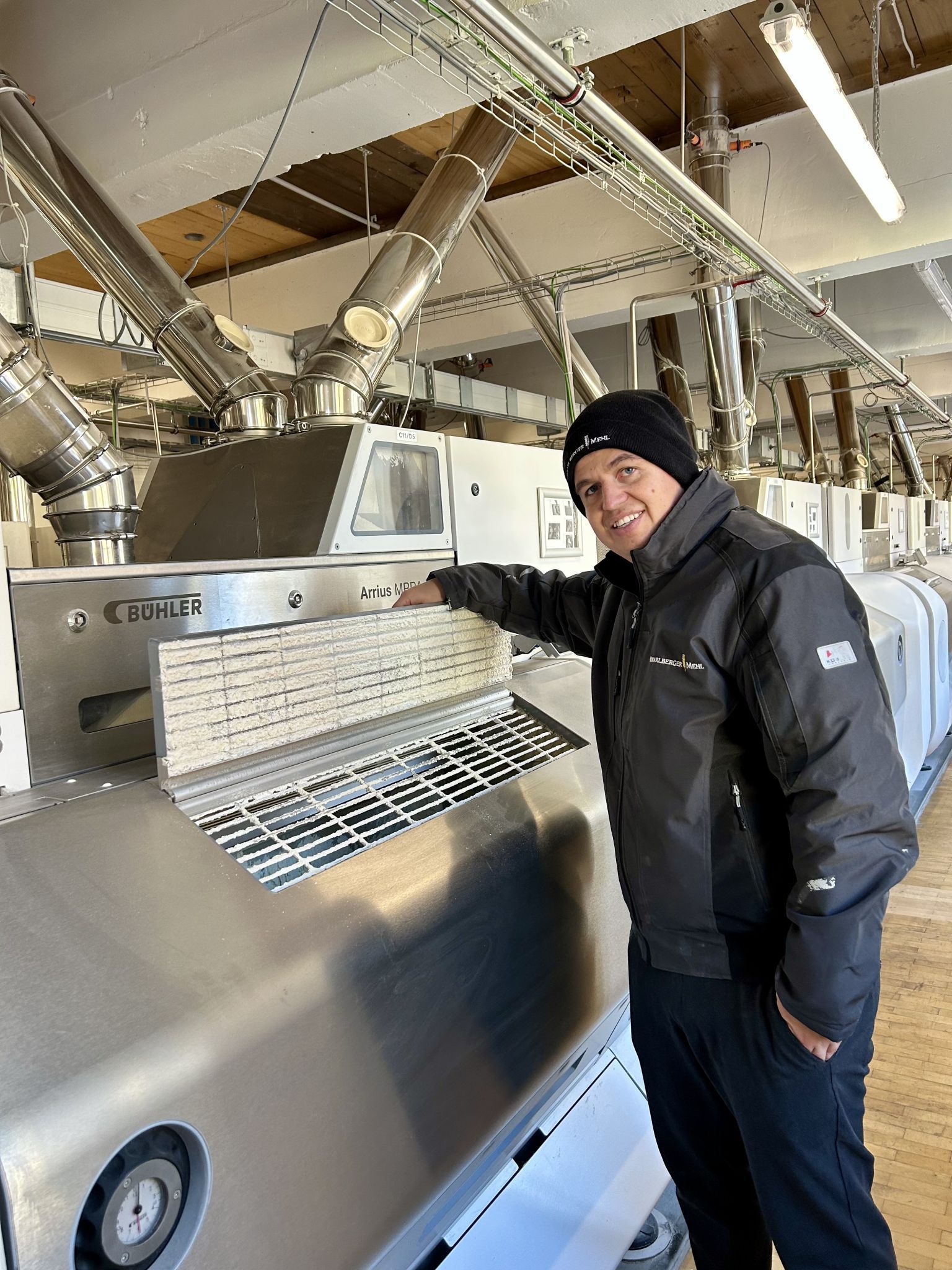 die hochtechnisierten Mahlwerke