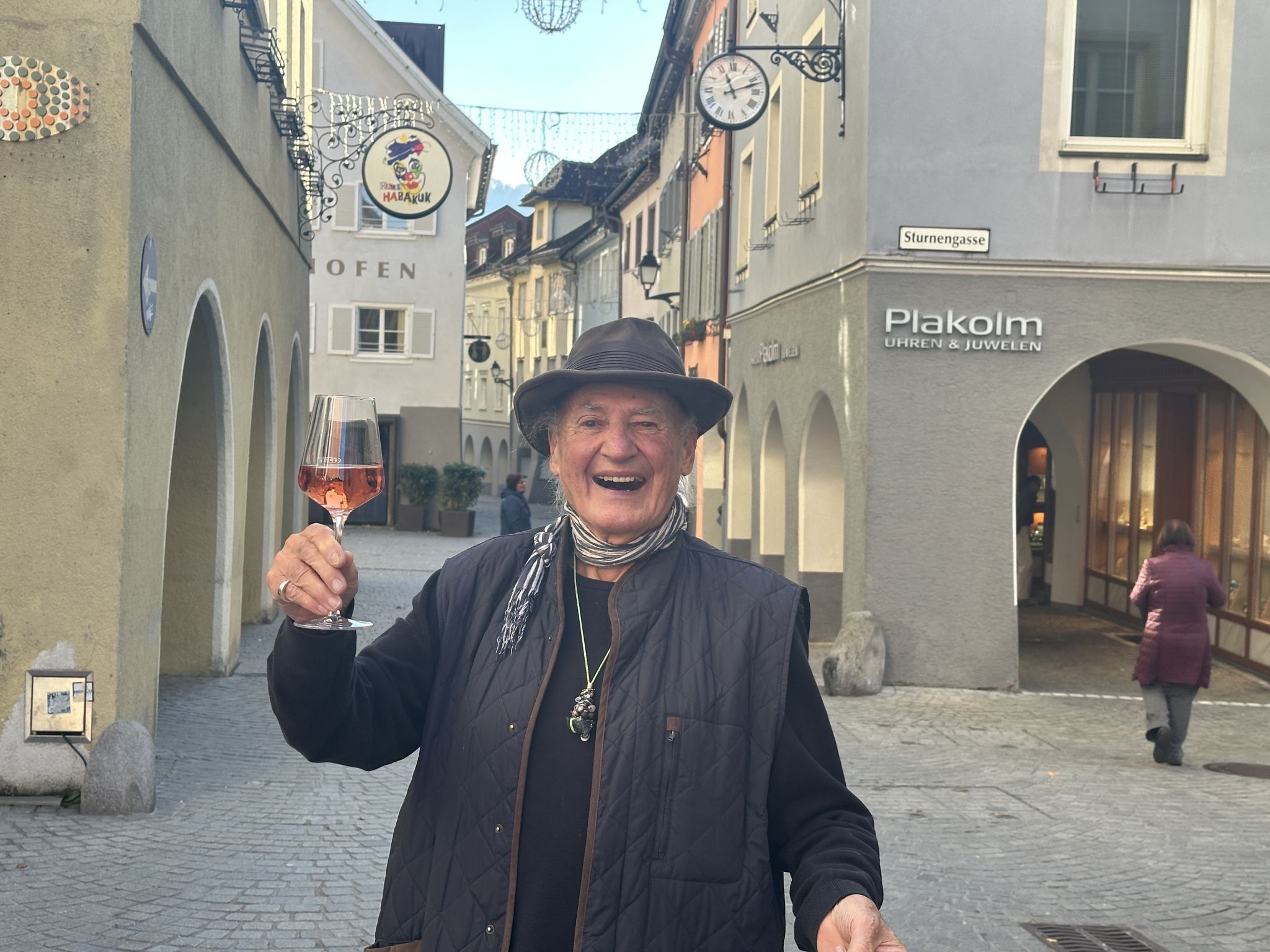 Gerd Degiorgio ist sehr kommunikativ und stets bestens aufgelegt.