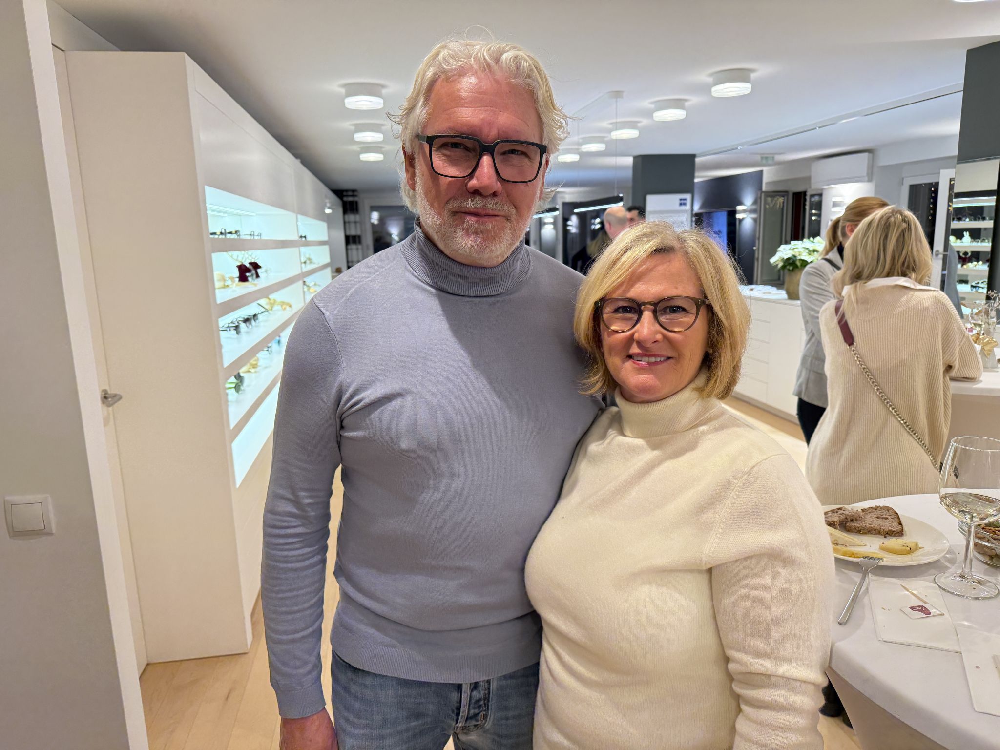 Doris und Richard Wolfahrt mit dem richtigen Durchblick