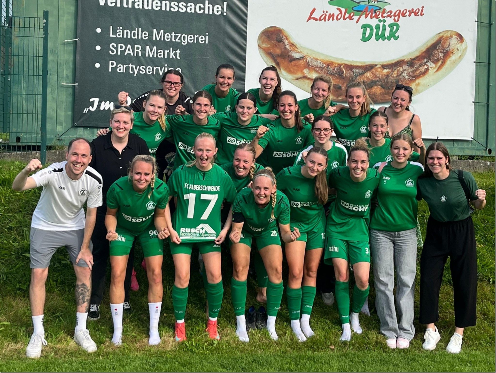 19 Spiele ist Alberschwende Frauen unbesiegt.