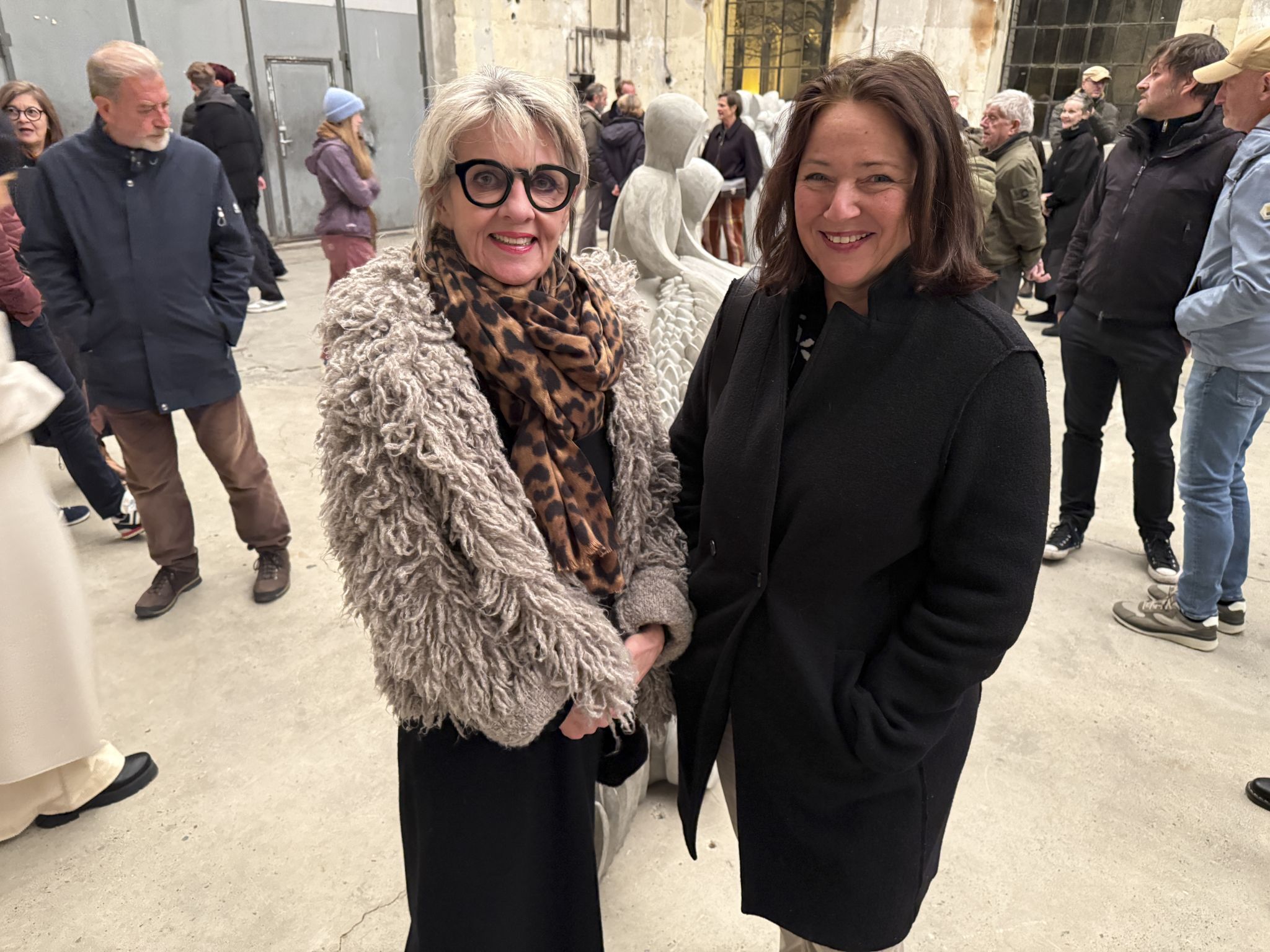 Edith Hofer und Margit Denz waren unter den Gästen