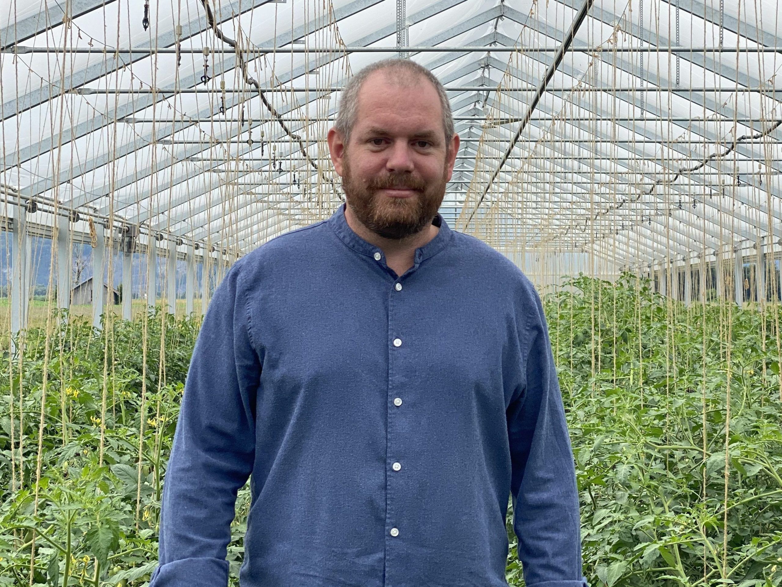 Simon Vetter ist Biolandwirt. vn/pem