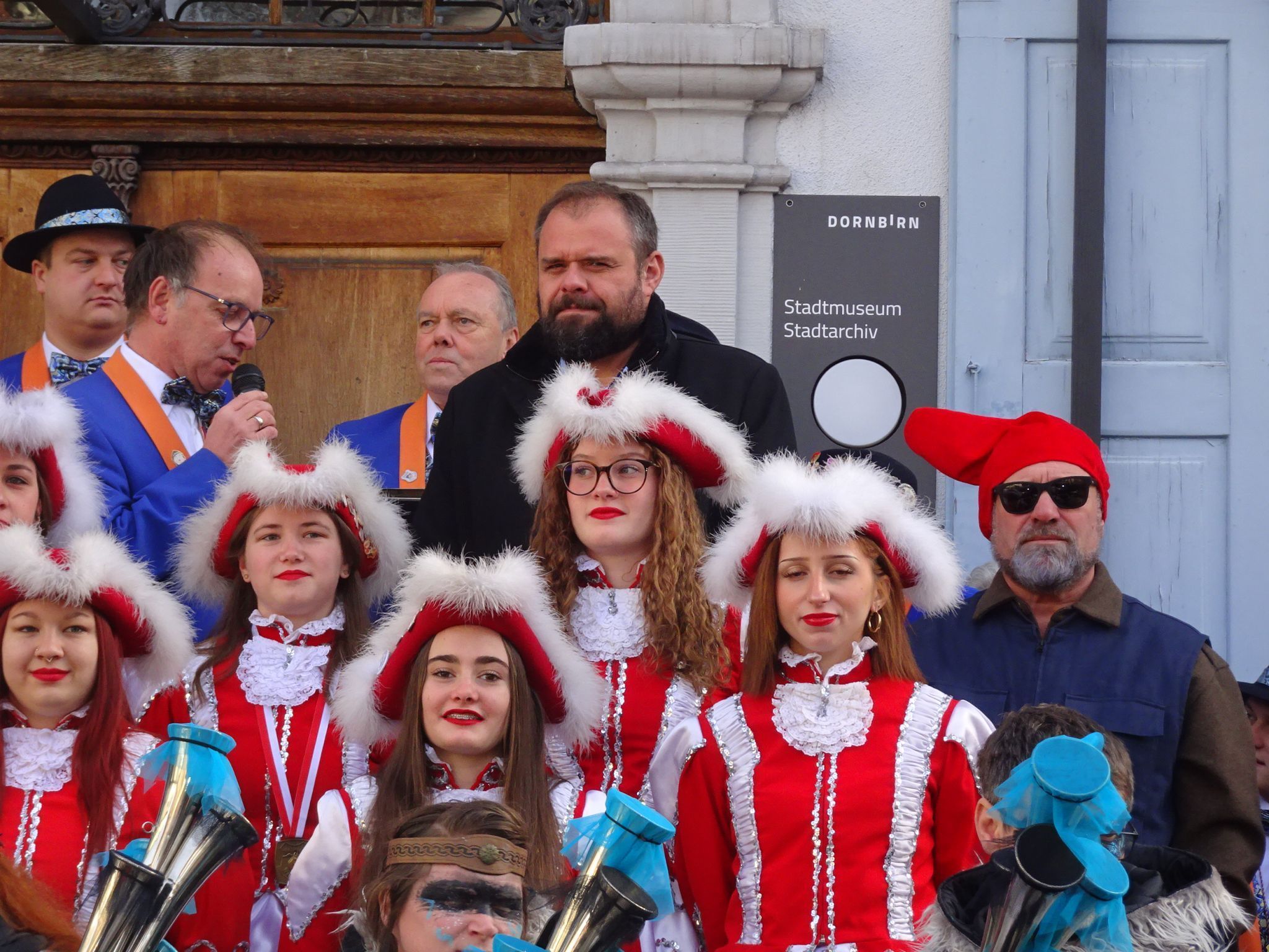 Gernot Reumüller hatte wie immer ein paar Spitzen für die Politiker parat. 