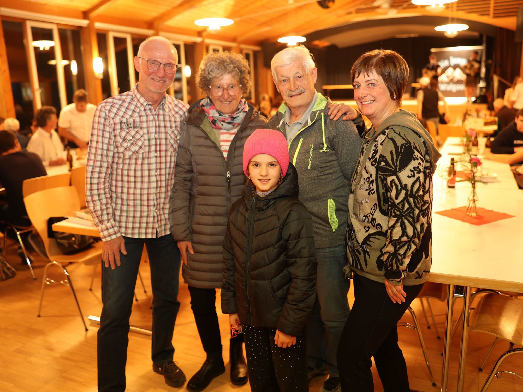 Martin, Hannelore, Ilvy, Franz und Birgit.