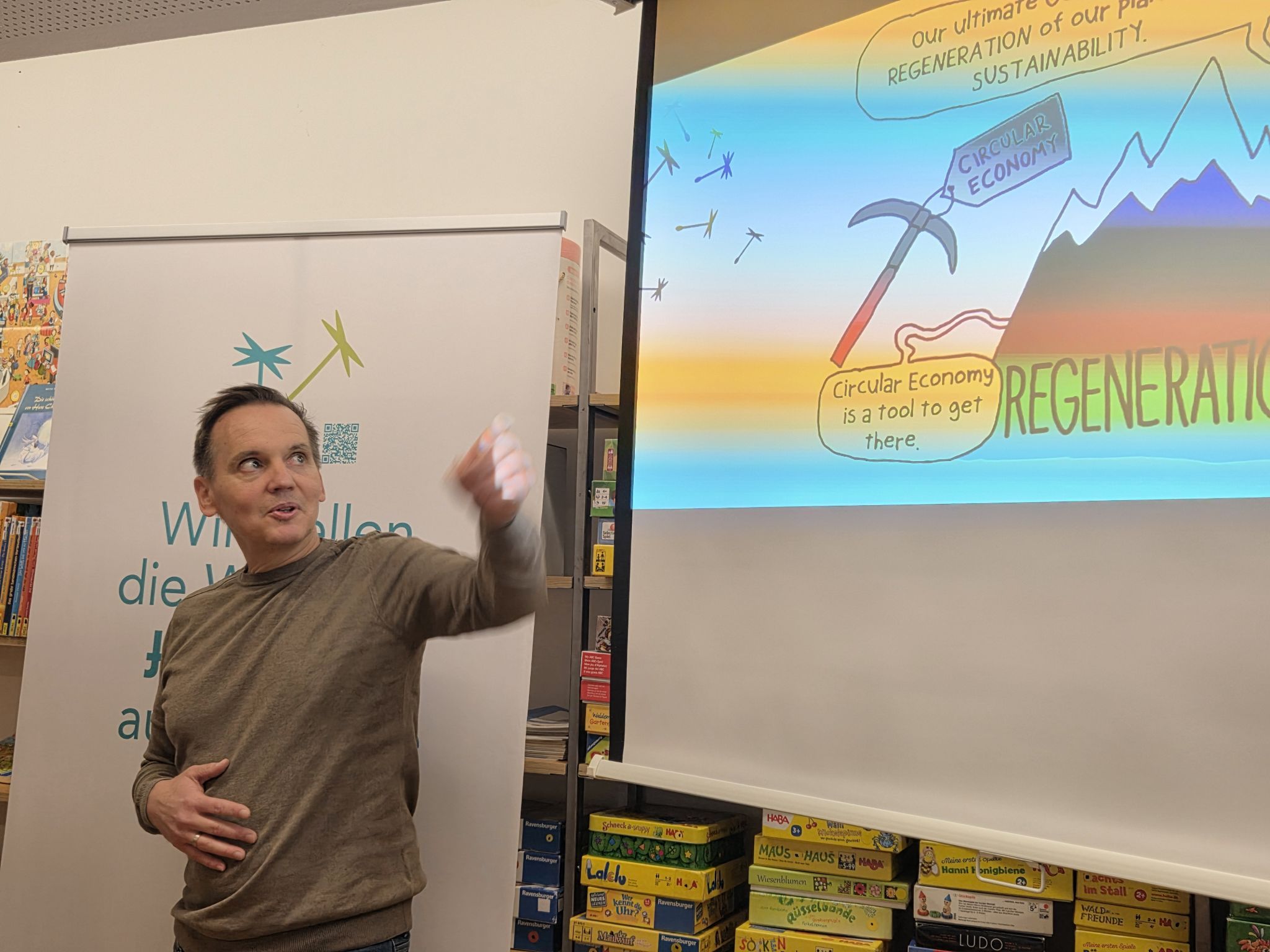 Kreislaufwirtschaft-Experte Martin Jenny präsentierte eindrucksvolle Fakten