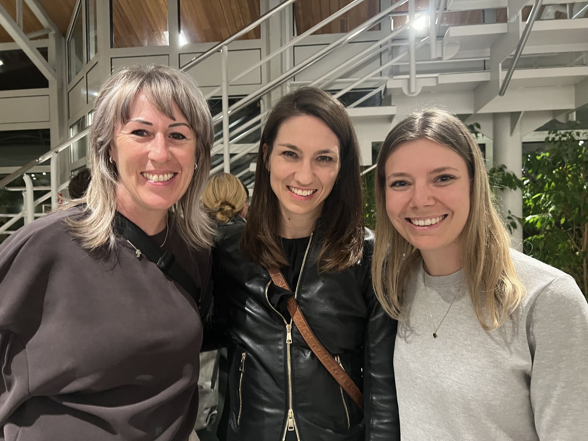 v.l. Tanja, Salome und Linda gefiel die Vorstellung.