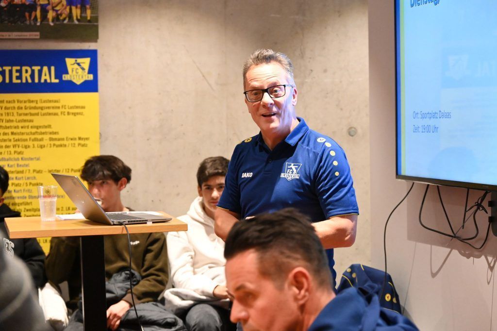 Die Klostertaler Fußballer tagten