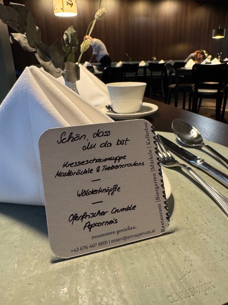 "Wenn nicht bei Mama – dann bei Anna" – Neues Restaurant in Rankweil