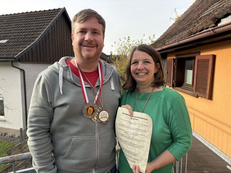 "Fasching macht nur Spaß, wenn man ihn lebt" - Die Amanns sind das neue Ritterpaar