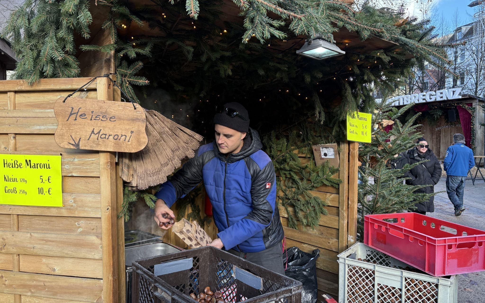Bregenzer Weihnachtsmarkt: Glühwein bleibt leistbar, Atmosphäre unbezahlbar