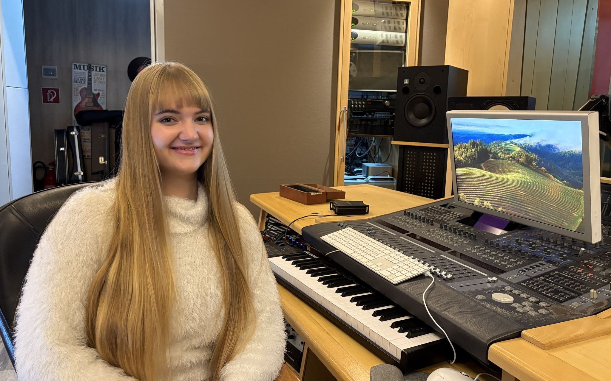 "Berühmt zu werden ist nicht mein Traum - Musik machen schon"