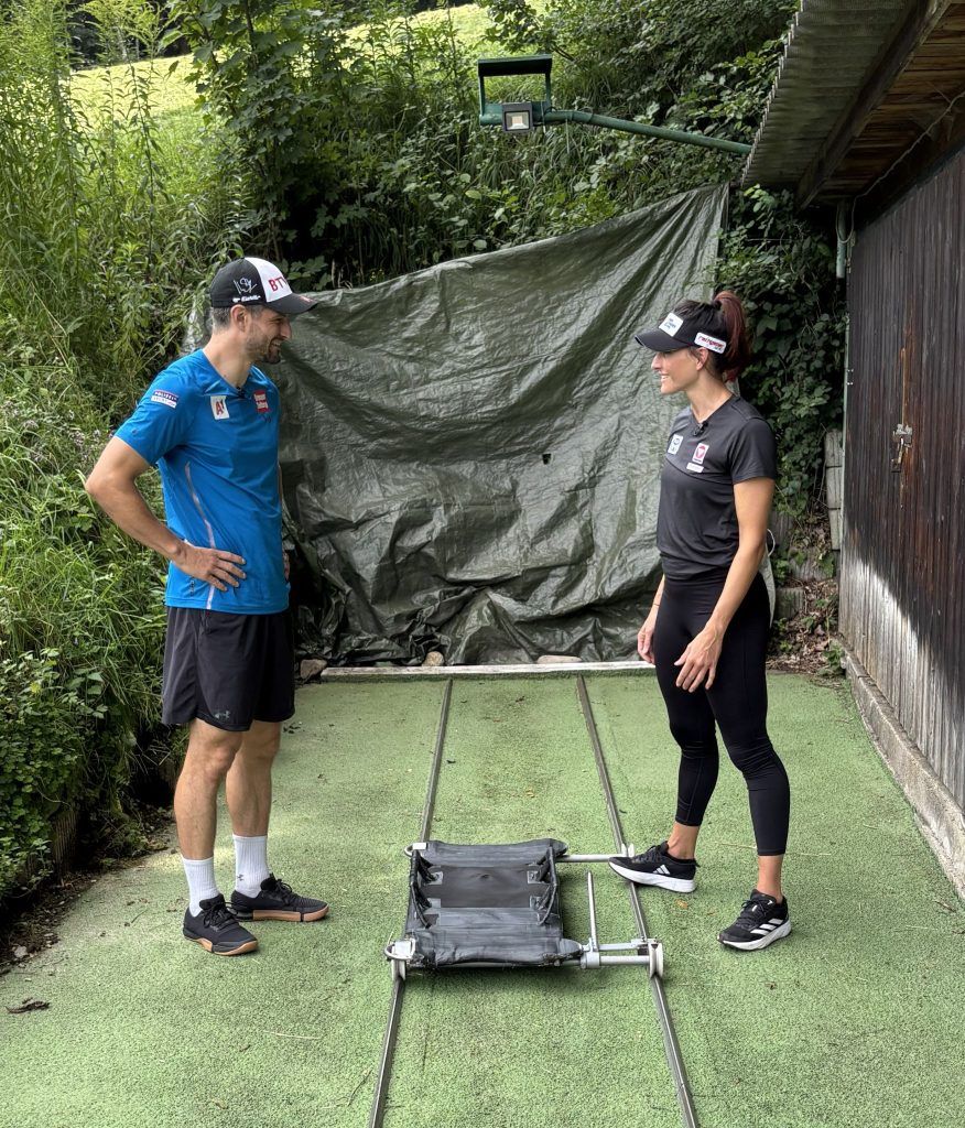 Eis trifft Schnee: Wie Janine Flock Johannes Strolz inspirierte