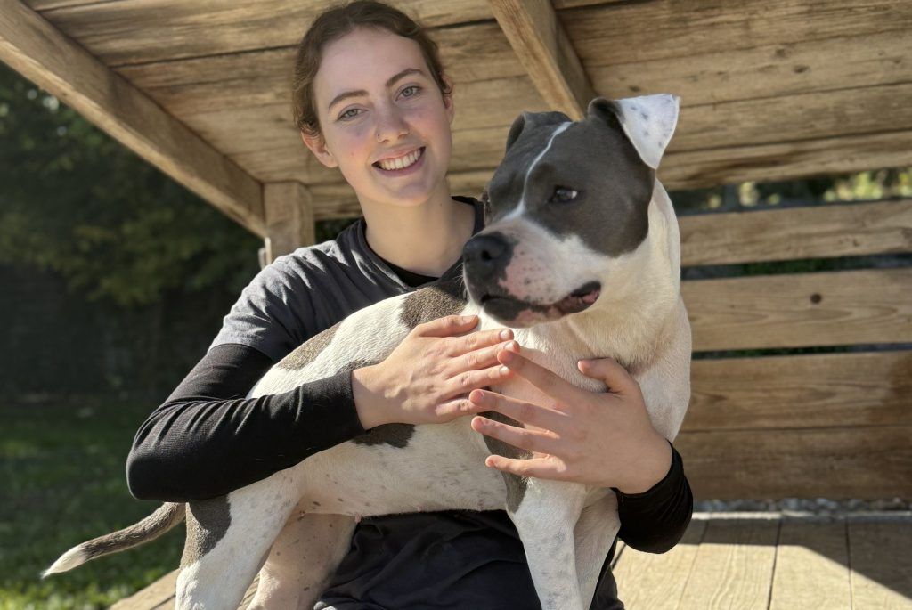 Kira ist aufgeweckt und freundlich