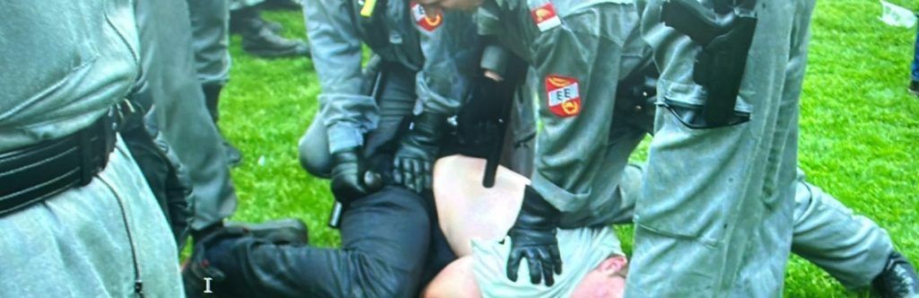 Heute wie damals: Wacker-Fans randalieren im Schnabelholz