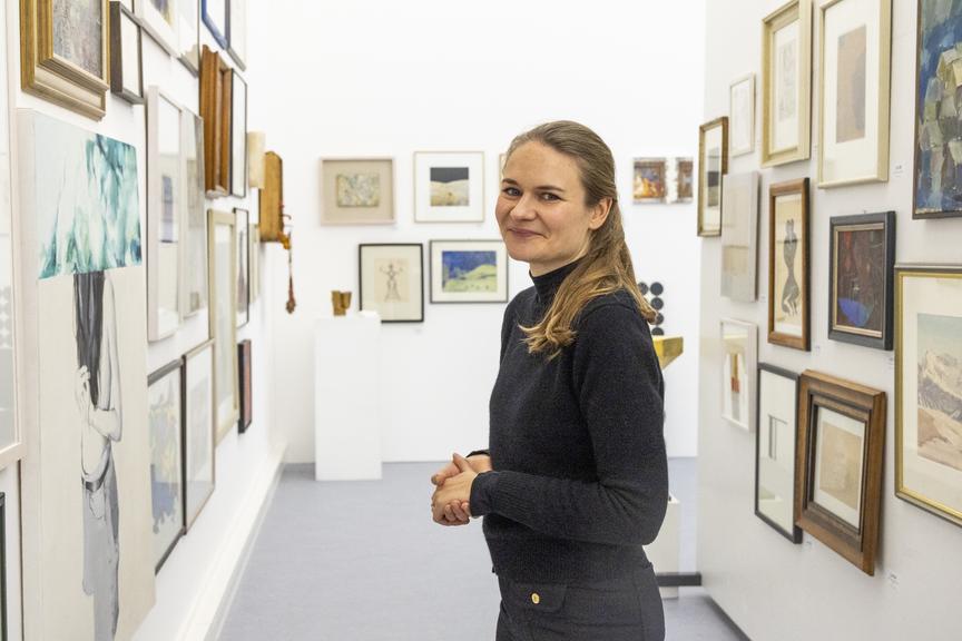 Hier warten 184 Kunstwerke auf neue Besitzer