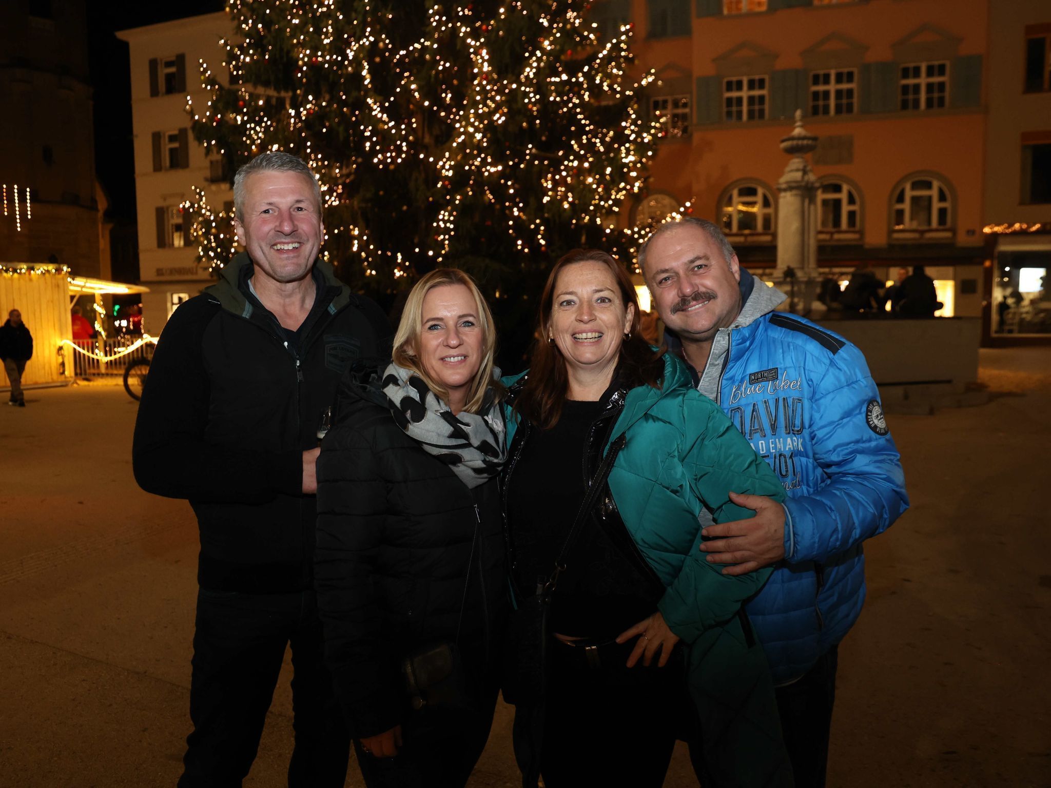 Wolfgang und Michaela Gasser, Carmen Schett und Thomas Laterner.