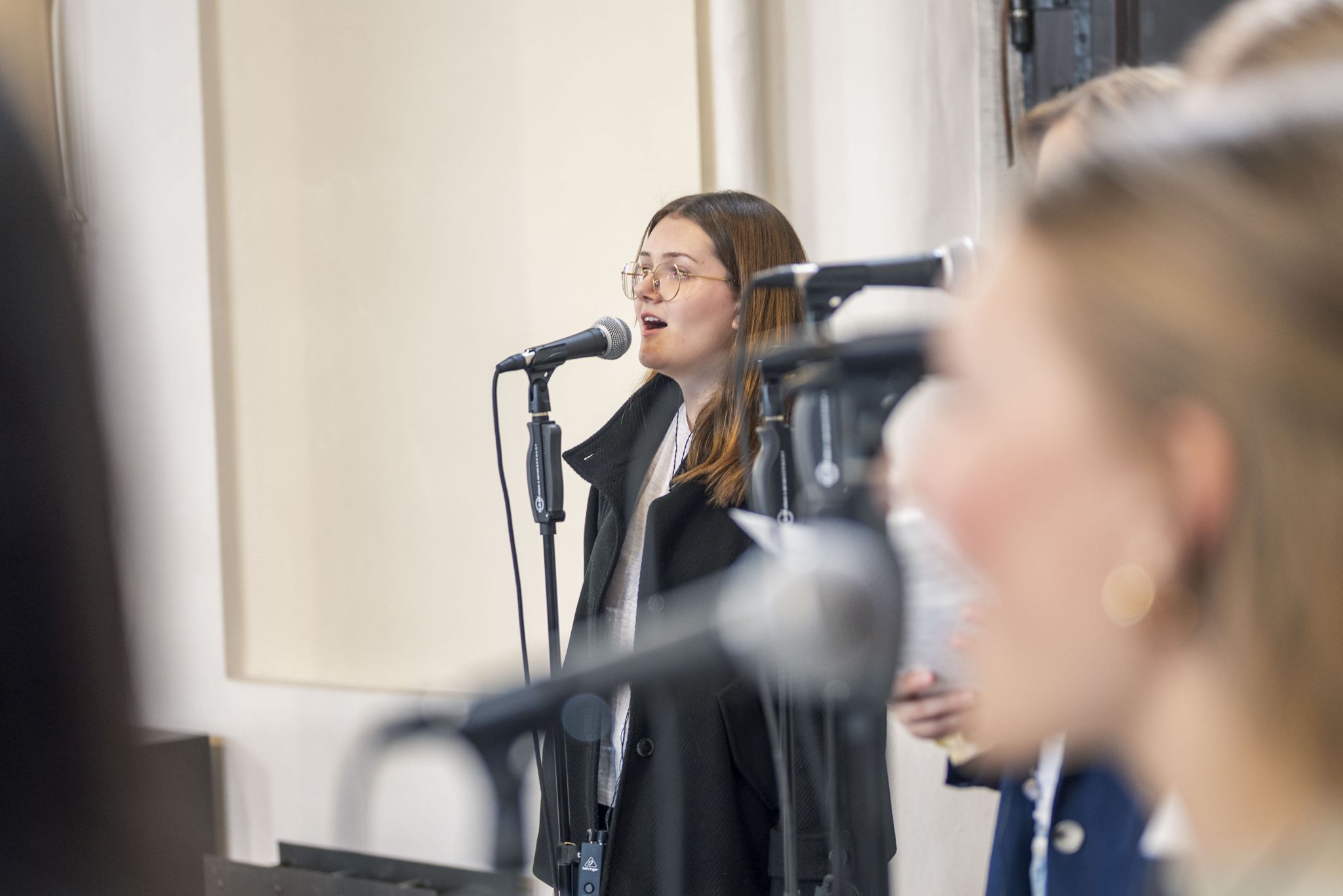 Der Weg zum Jahreskonzert führt über viele intensive Proben.