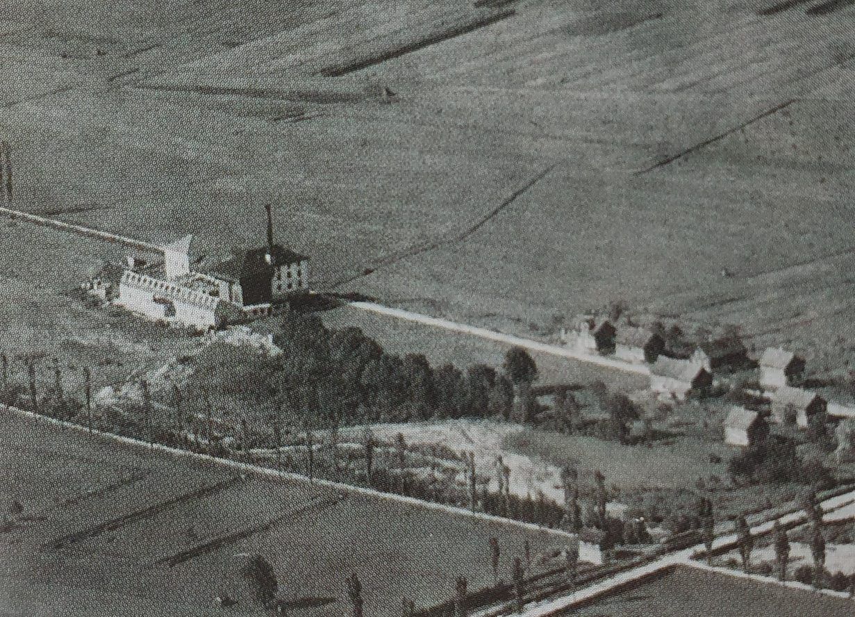 Kläre Fabrik/Schuhfabrik Sachs um 1900. 
