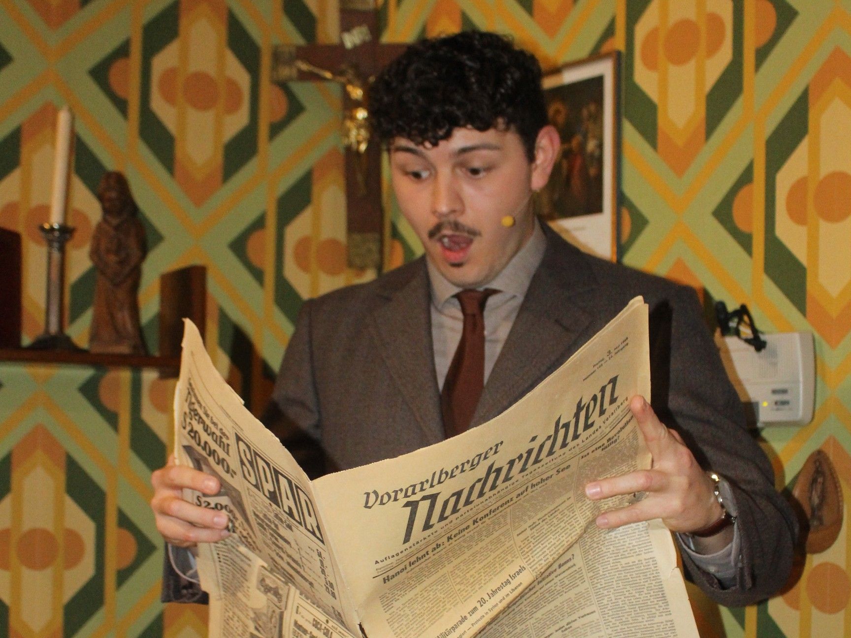 Blankes Entsetzen und Panik bei Paul Moser: „Jetzt steht das alles schon in der Zeitung . . .!“