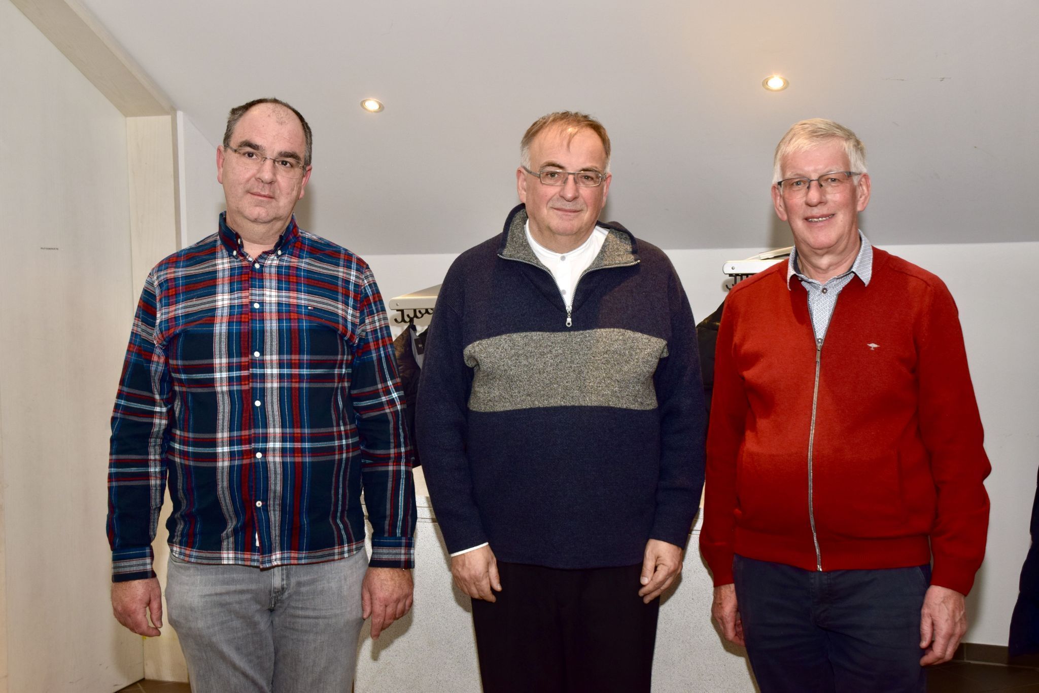 Christoph Stüttler, Hans Tinkhauser und Werner Ganahl.