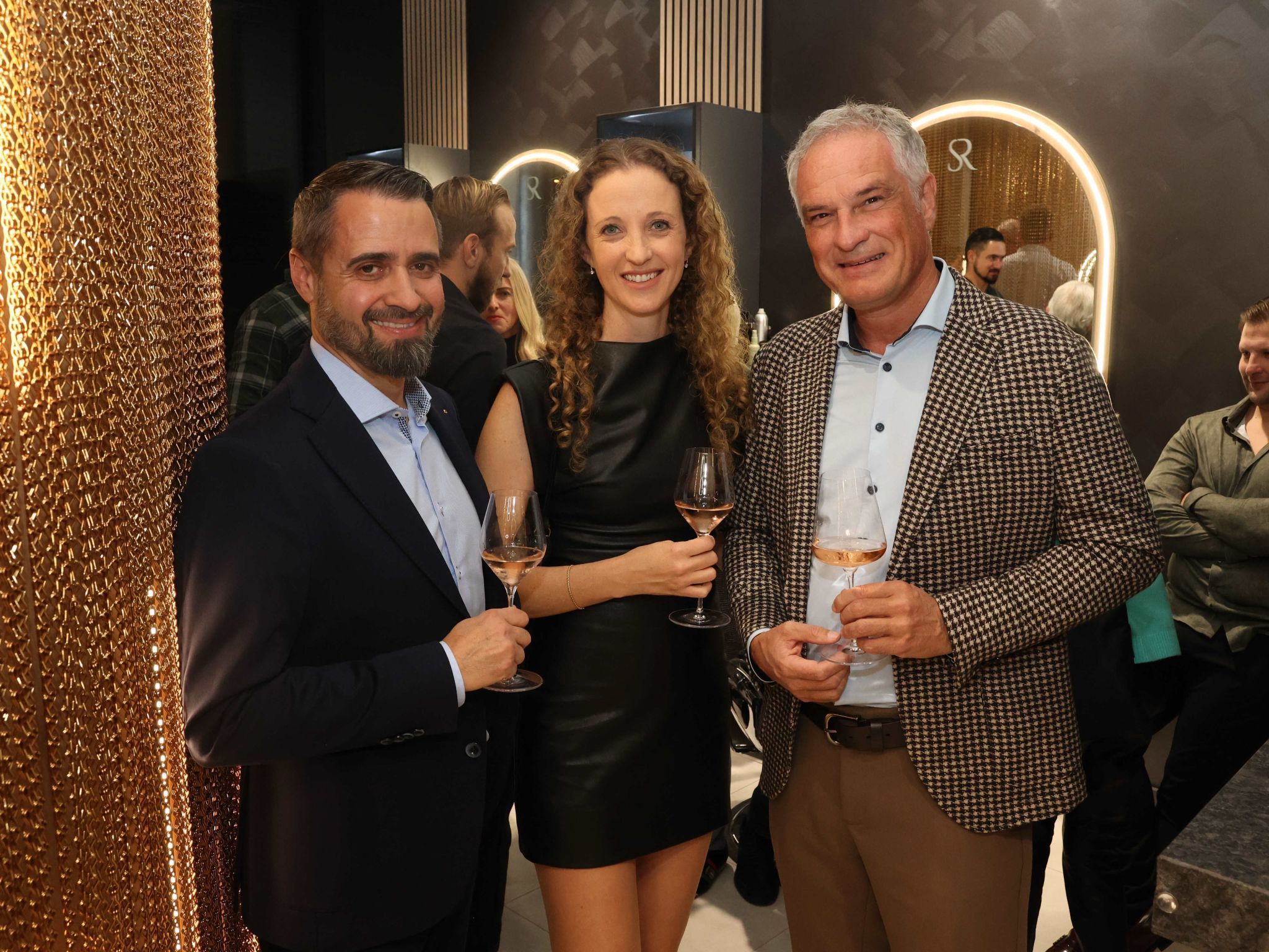 Christian und Karin Küng, Mario Leiter.