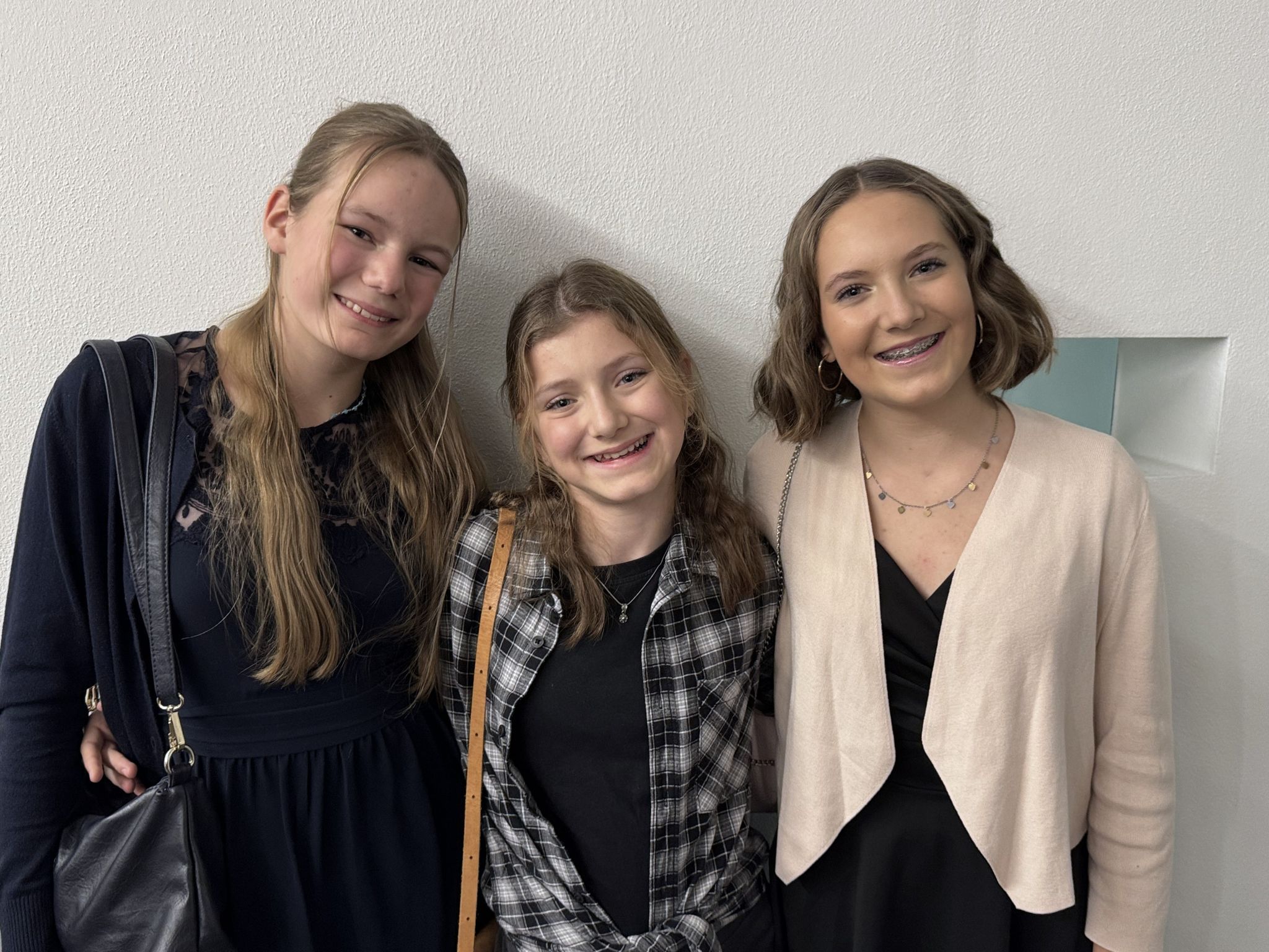 Rosa, Hannah und Heidi von der 3C Klasse der MS Hörbranz.