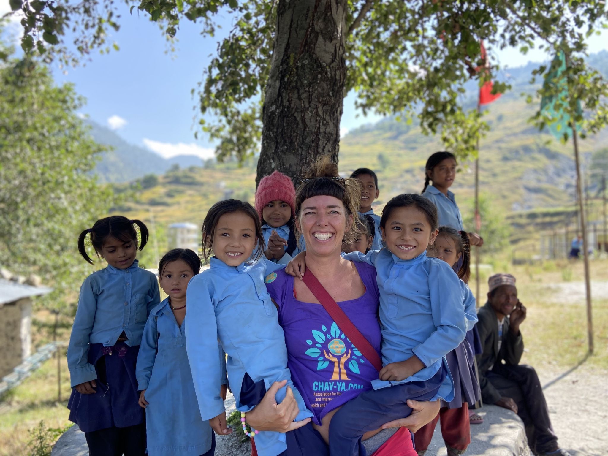 Sabine Klotz gibt im Röthnersaal bewegende Einblicke in 16 Jahre Nepal-Hilfe.