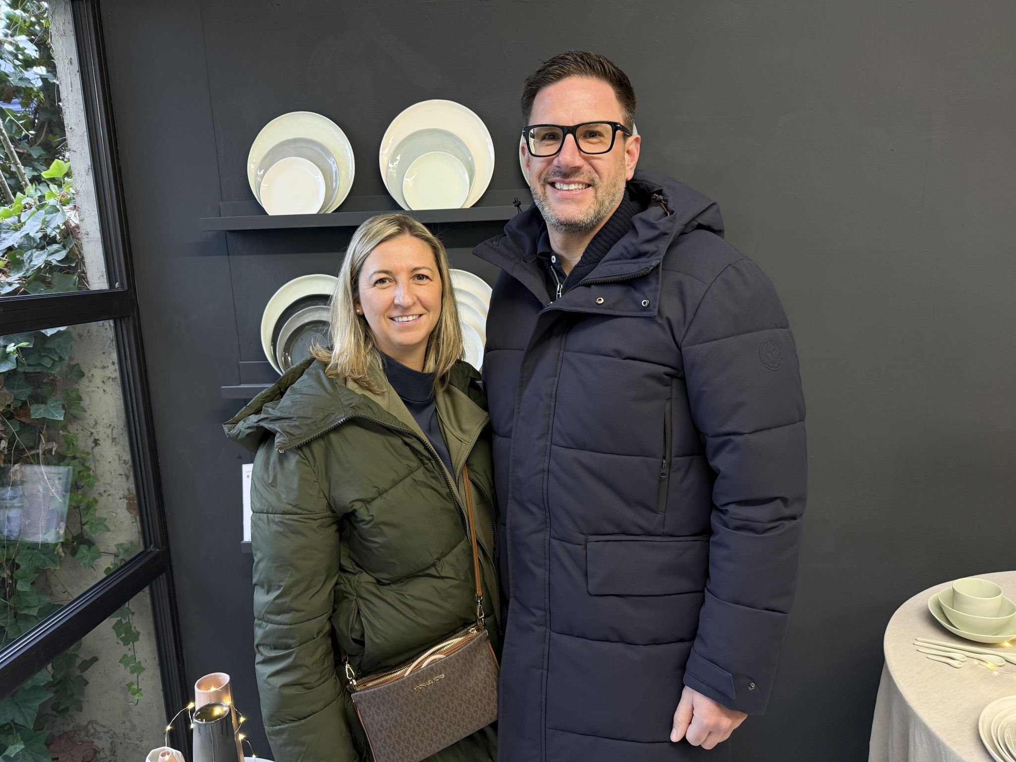 Silvia und Florian Rusch kamen nach Lustenau