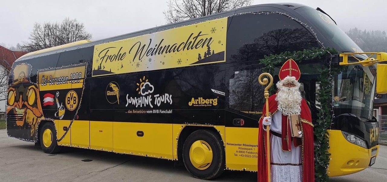 Der Nikolaus kommt in Ludesch.