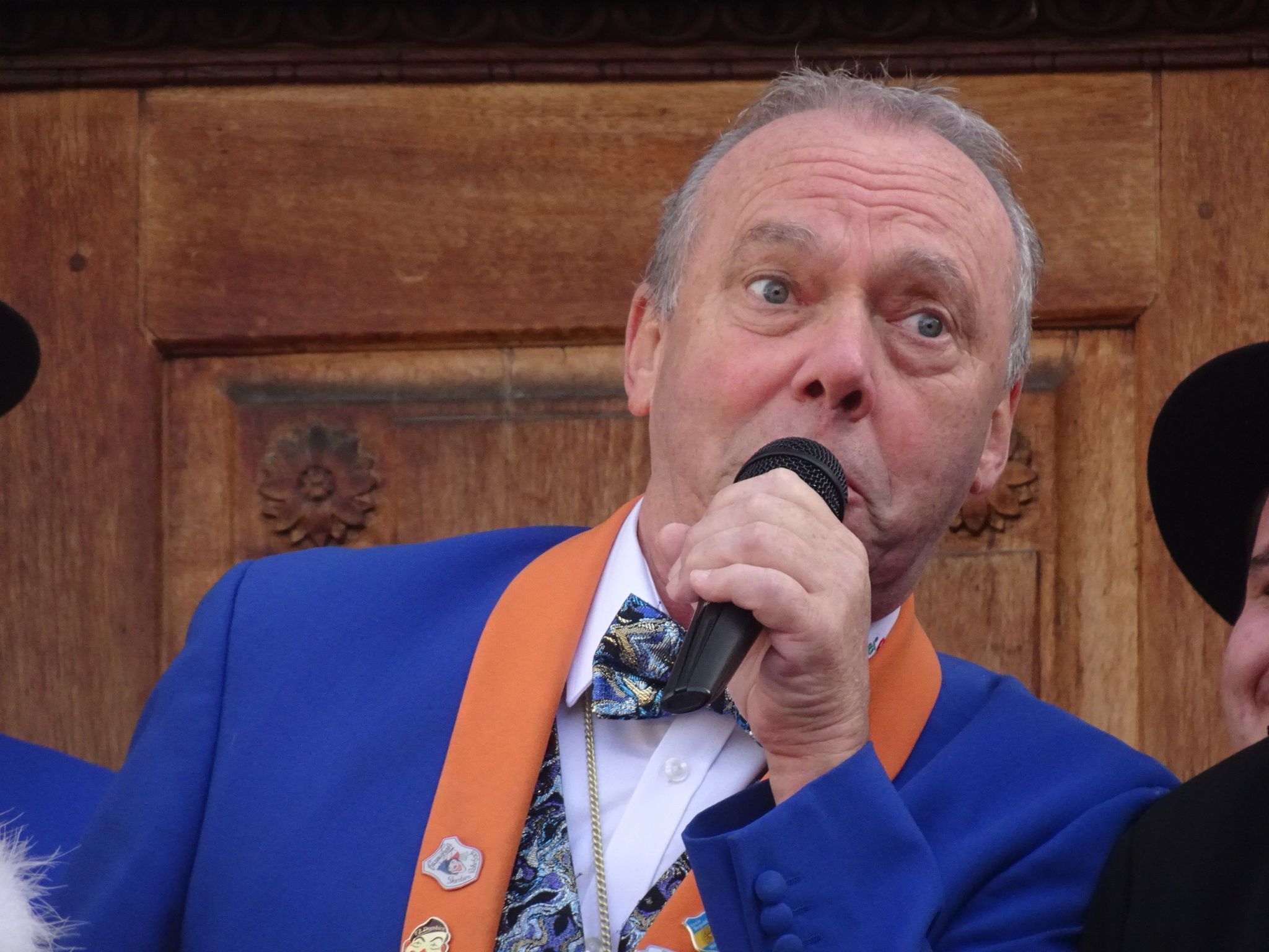 Schnorrowagglar Hugo Nussbaumer in Aktion. 