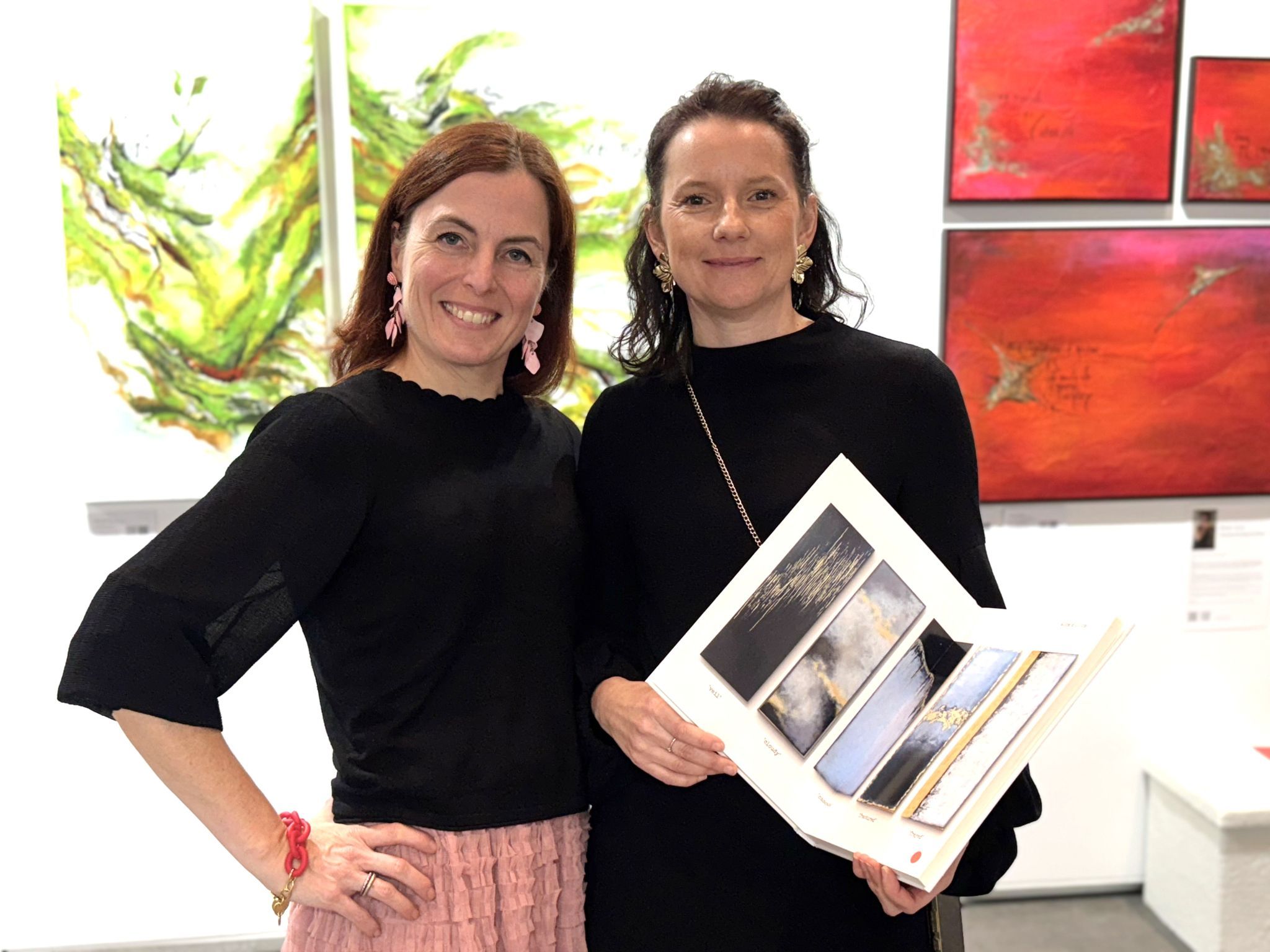 Künstlerinnen Verena Mordasini und Steffi Schneider.