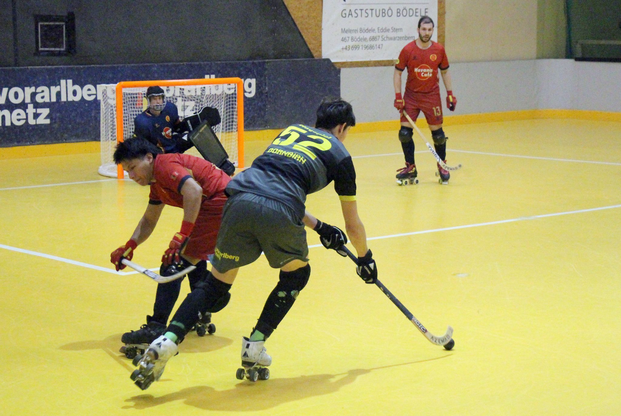 Die Dornbirner setzten sich mit Kampfgeist und Kaltschnäuzigkeit durch.