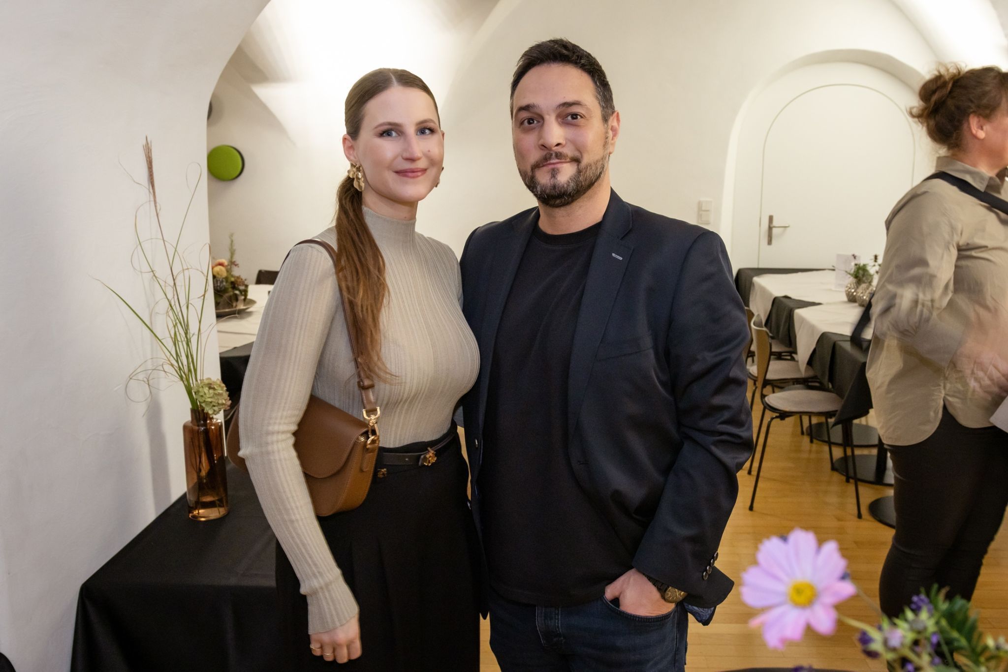 Sabrina Schmid (EHG) und Kurt Amann (Transgourmet).
