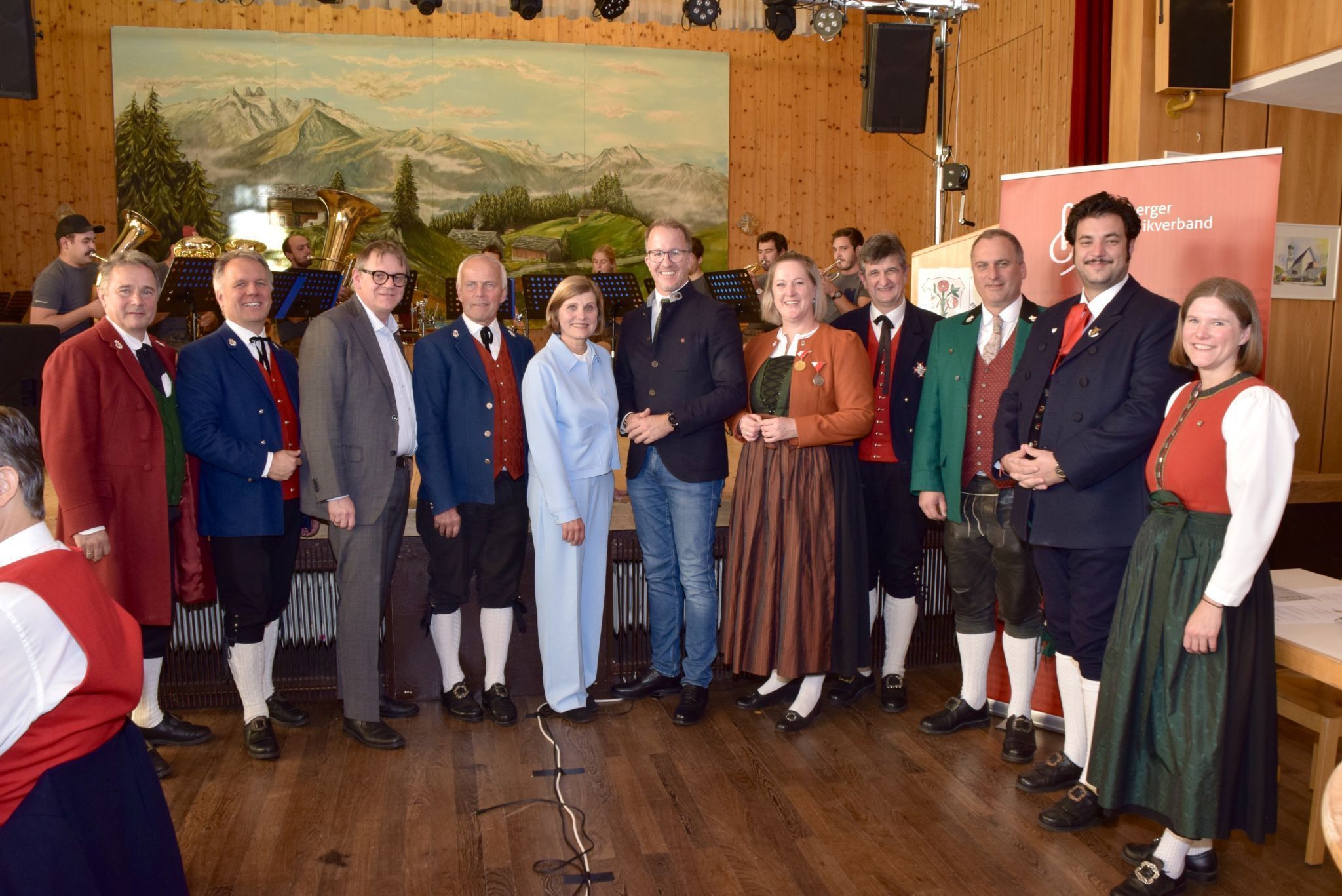 Norbert Sieber, Thomas Rudigier, Christoph Thoma, Engelbert Bereuter, Barbara Schöbi-Fink, Christian Gantner, Sabrina Ganahl, Erik Brugger, Martin Madlener, Cenk Dogan und Katrin Berchtold.