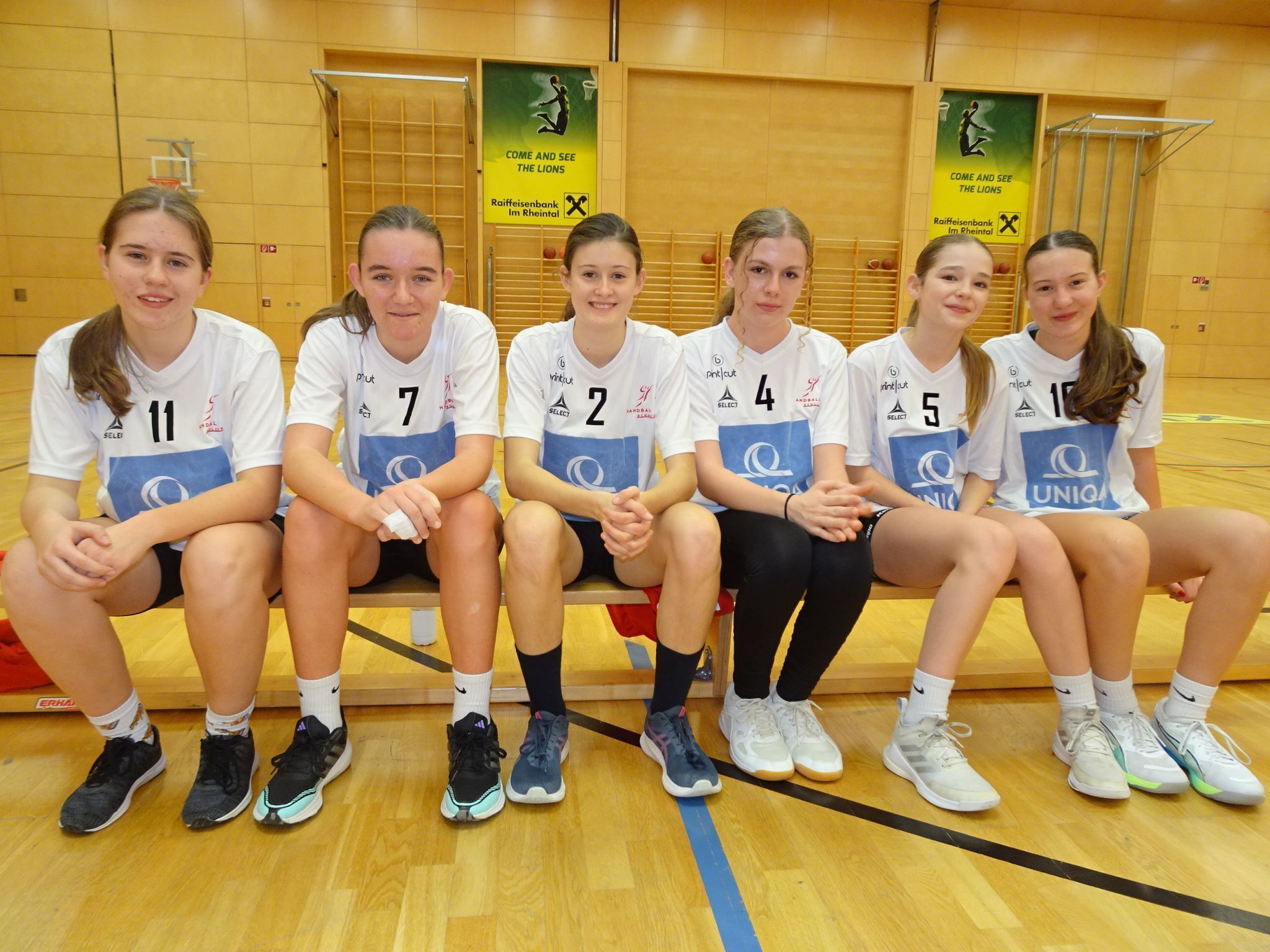 Die Mädchen vom Borg Schoren waren heuer zum ersten Mal dabei.