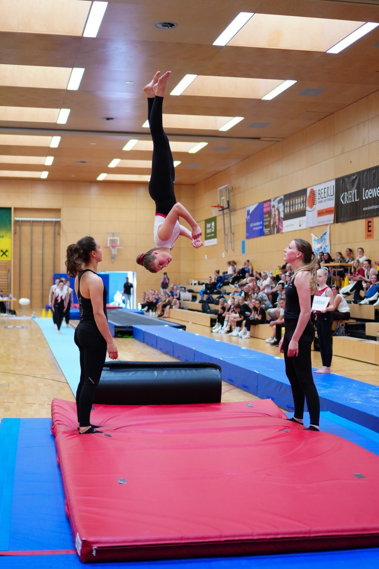 Hoch hinaus geht es bei den Turnern im Team-Turnen. (Turnerschaft Lustenau)