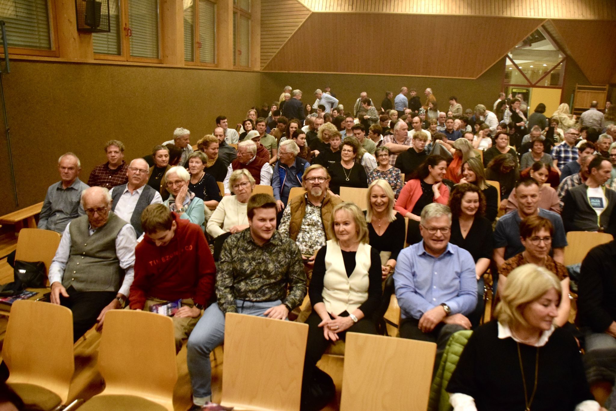 Beide Konzertabende der Trachtenkapelle Gantschier waren sehr gut besucht (hier: Samstag).