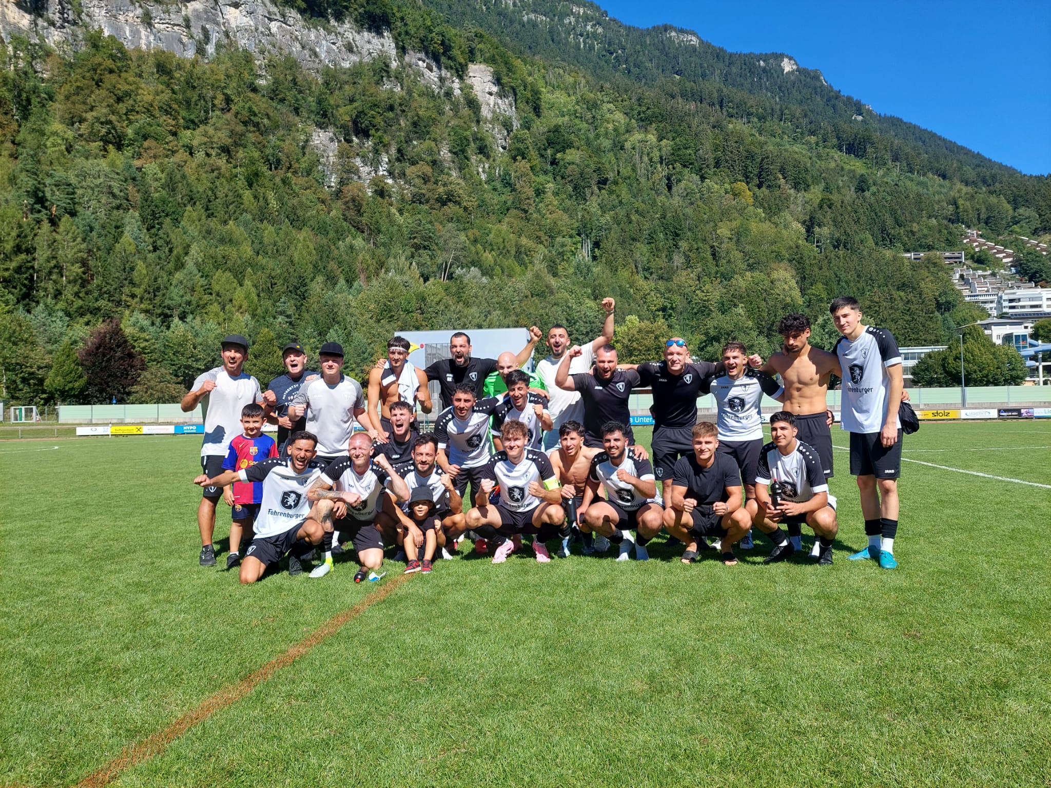 Rätia Bludenz ist Erster in der 3. Landesklasse.