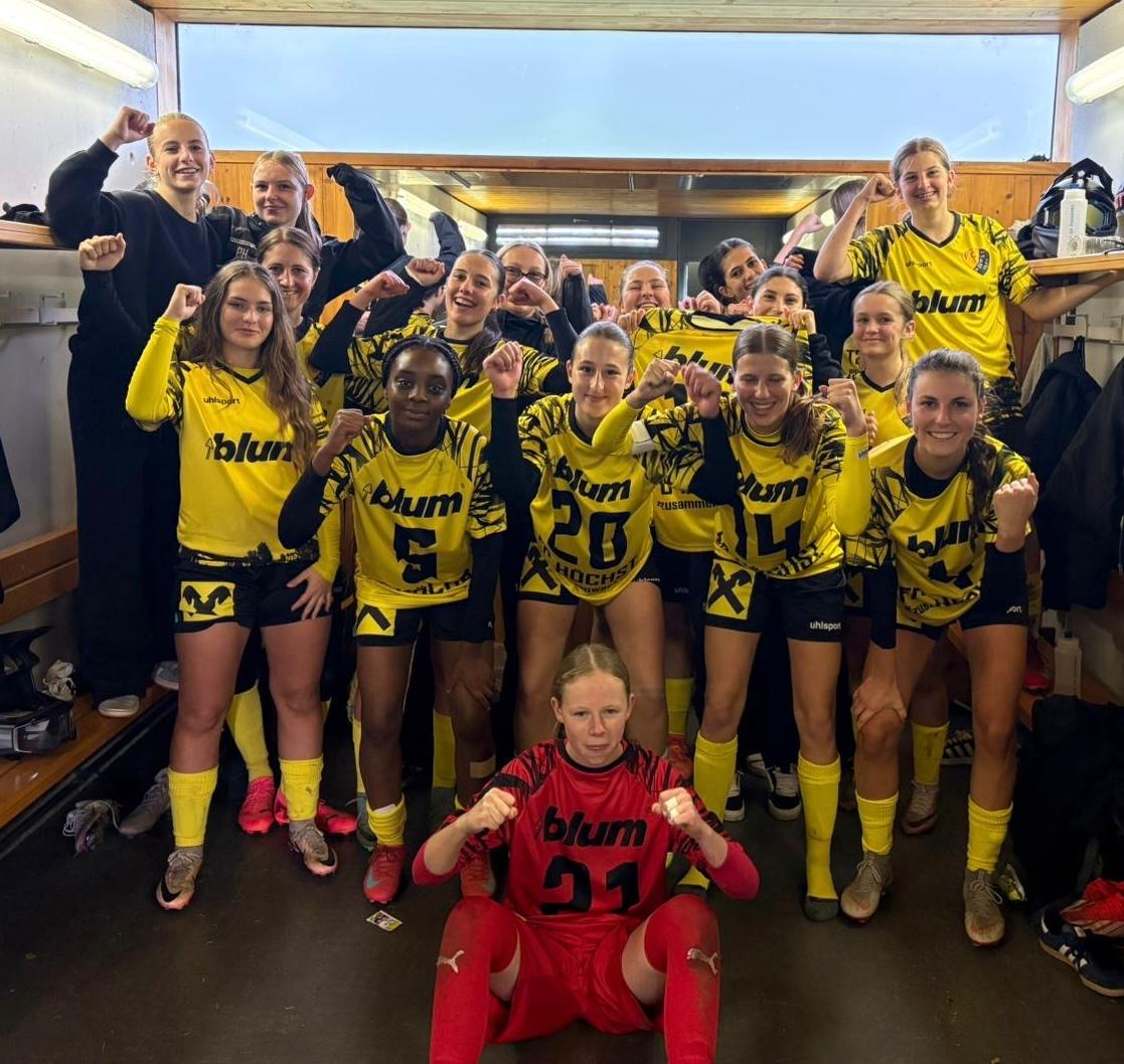Das neuformierte Frauenteam ist Herbstmeister.